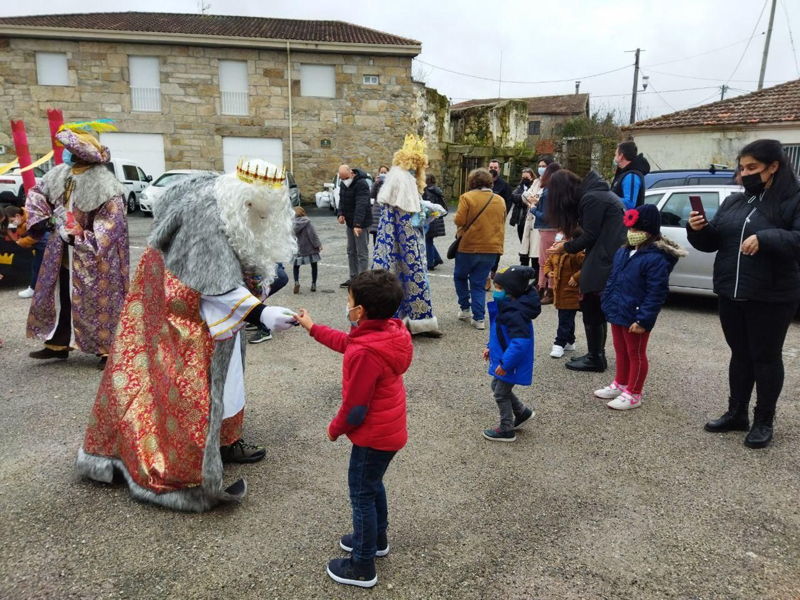 Los Reyes Magos en Verea