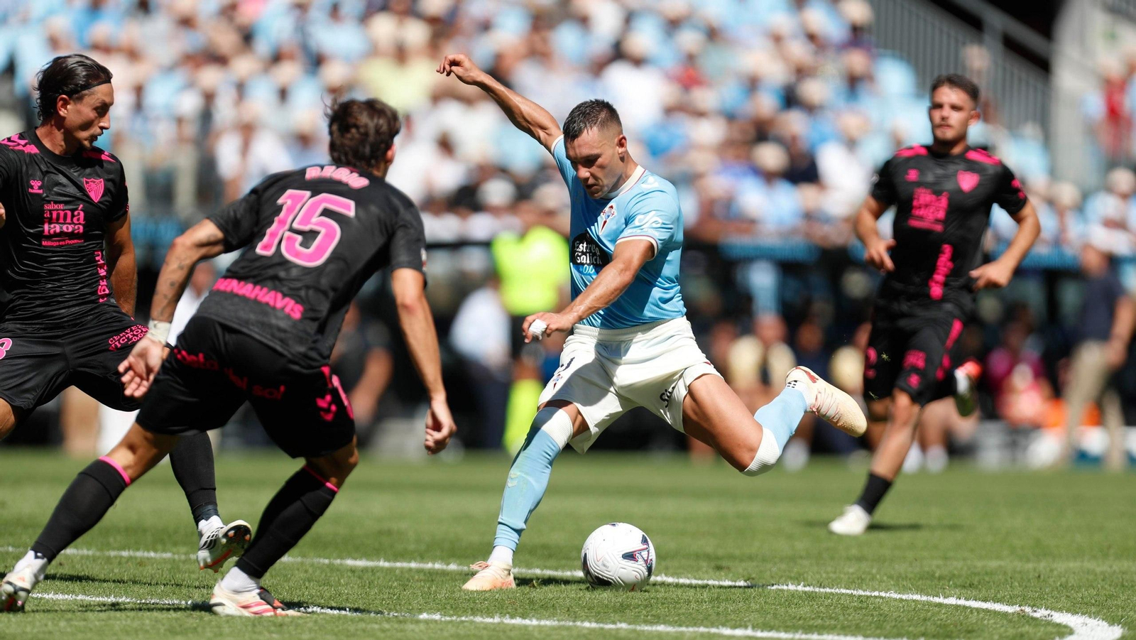 Galería | El partido entre el Celta y el Málaga en Balaídos