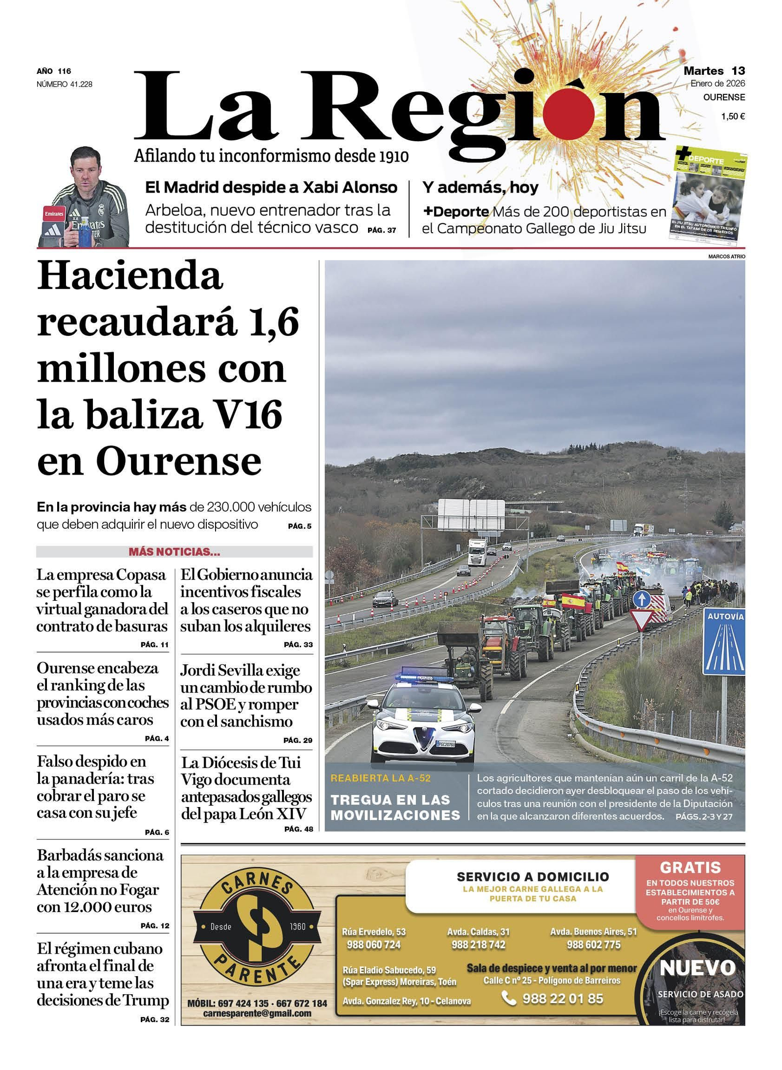 La portada de hoy