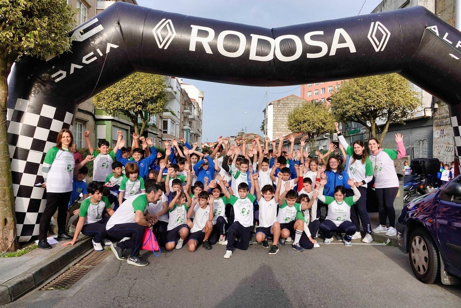 Carrera por la paz en el Colegio Possumus.