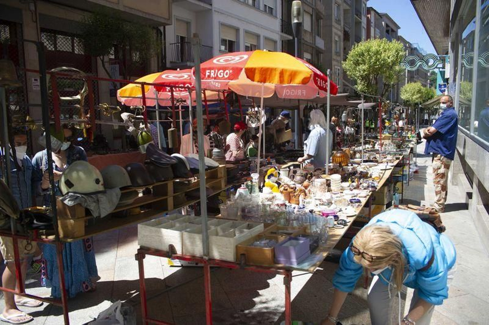 Feria de antigüedades en Ourense (MARTIÑO PINAL)