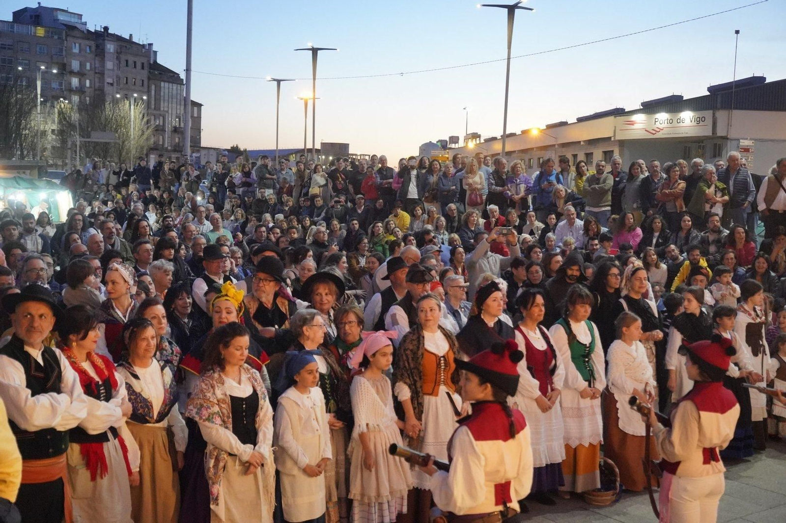 El pueblo y el público en la representación.