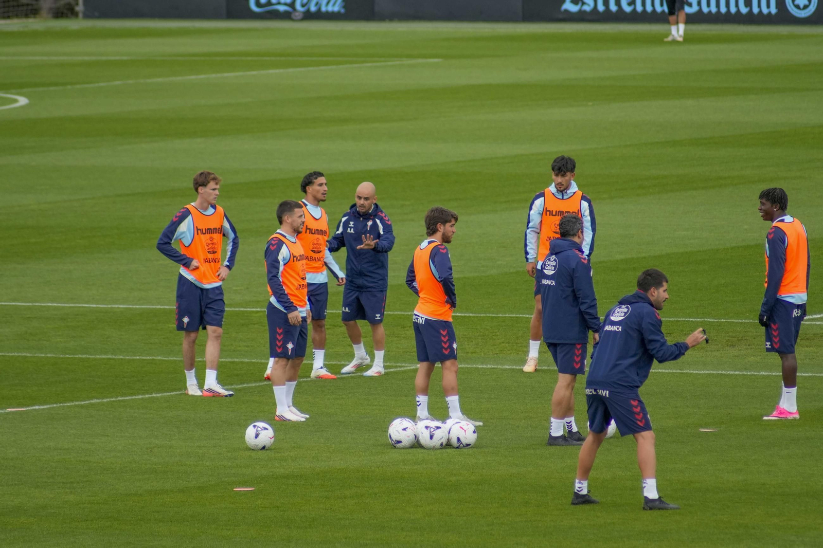 Galería | El Celta prepara su duelo ante Osasuna con Driouech ya incorporado