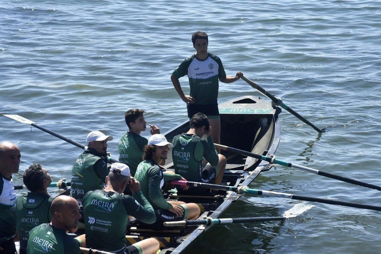 Traiñeiras en Redondela.