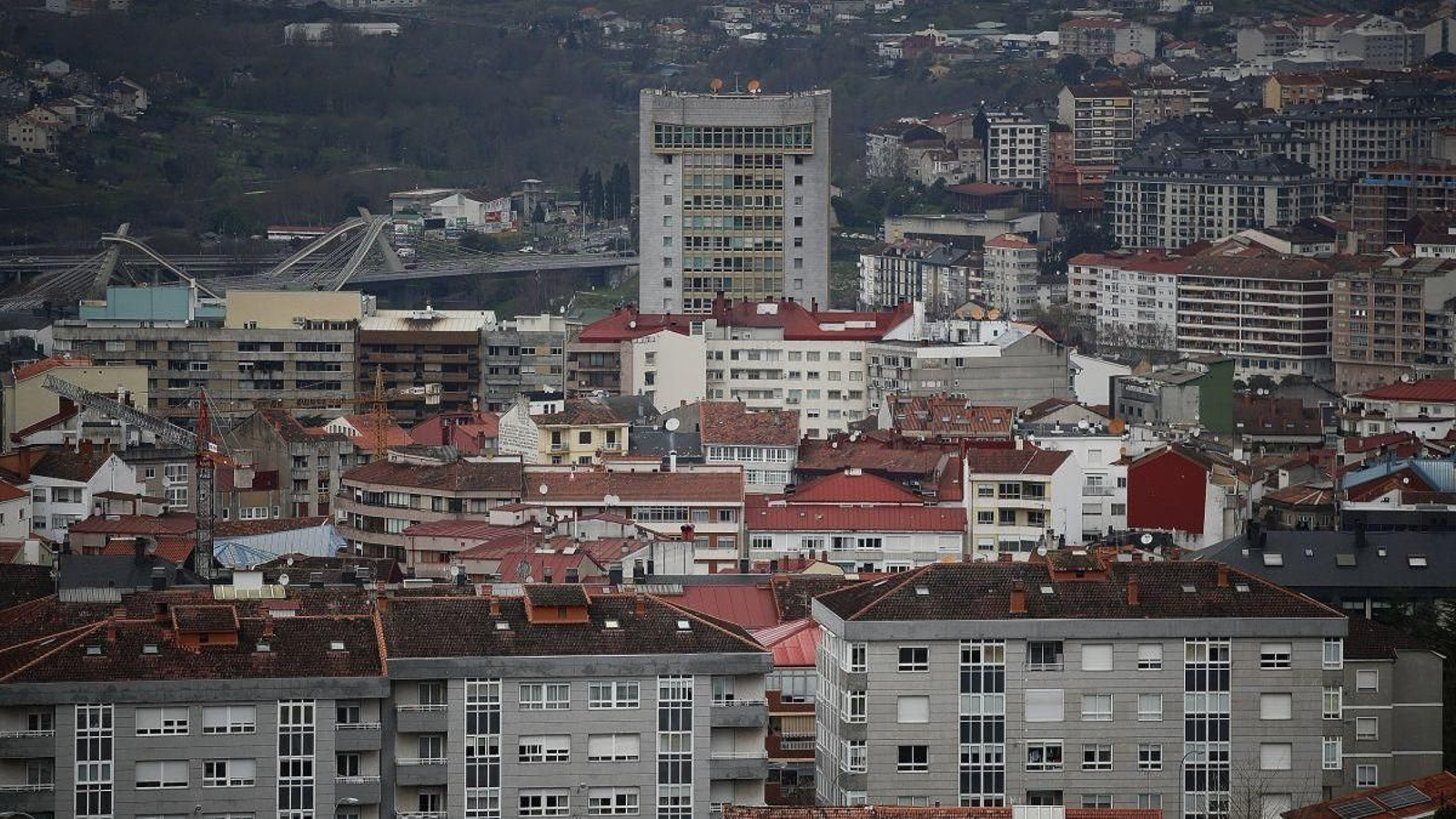 Vista del parque inmobiliario de la ciudad