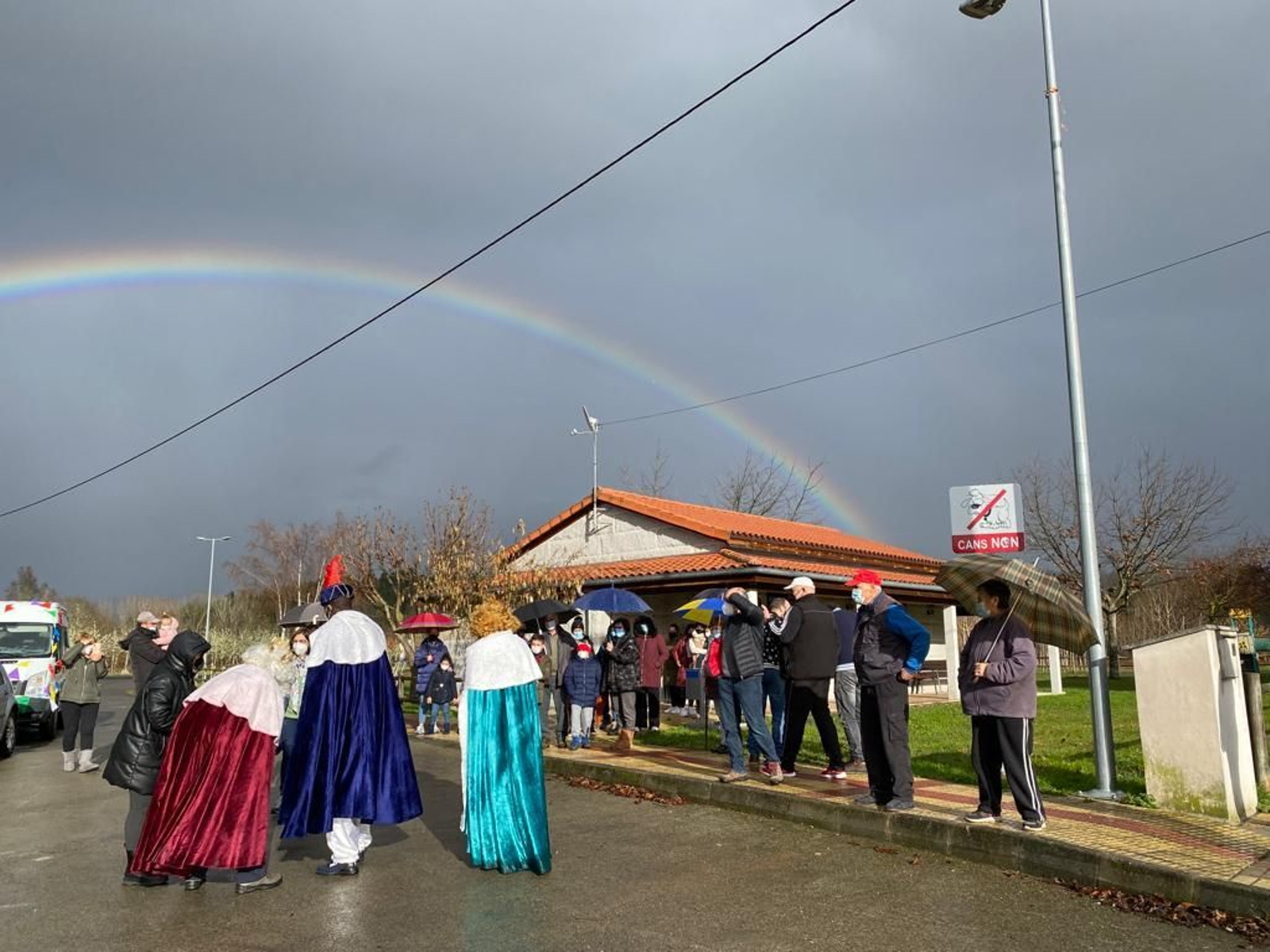 Los Reyes recorrieron Oímbra.