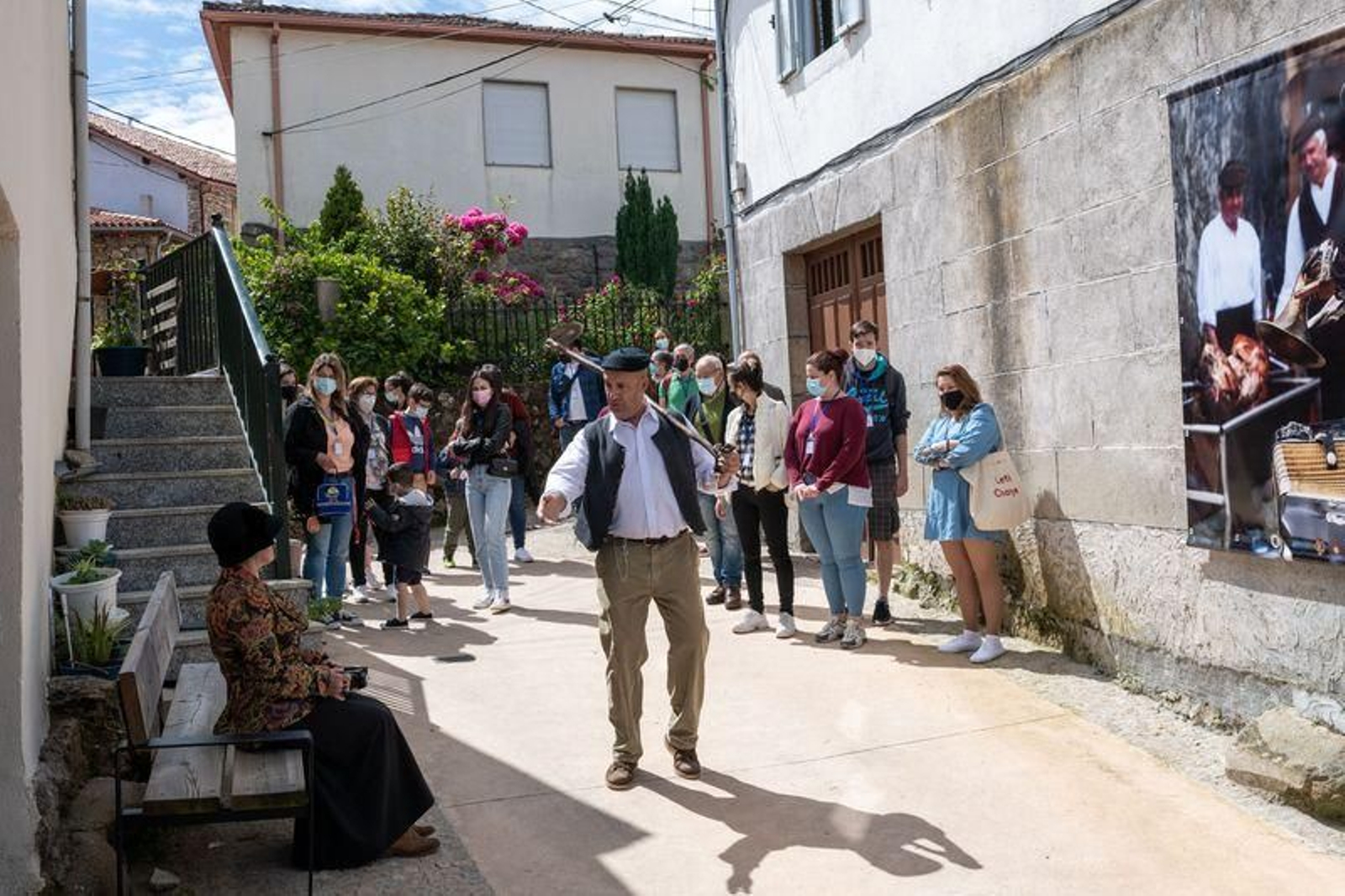 Vilanova dos Infantes vive un Raigame diferente // FOTO: ÓSCAR PINAL