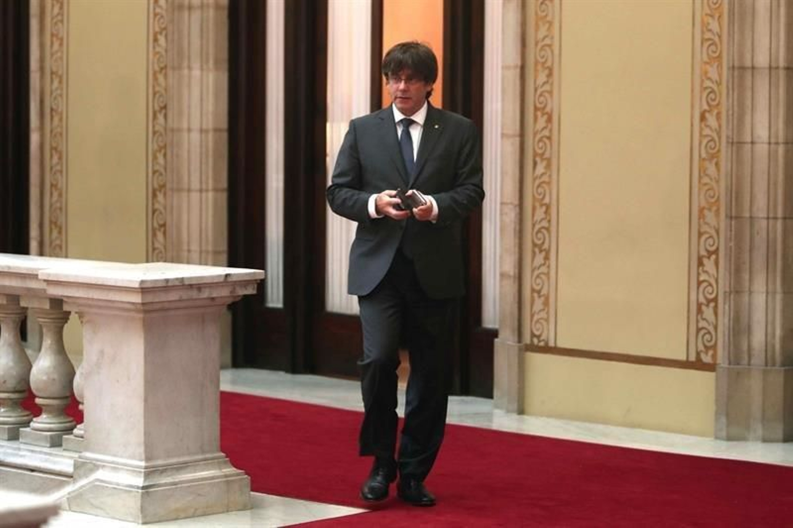 El presidente de la Generalitat, Carles Puigdemont.