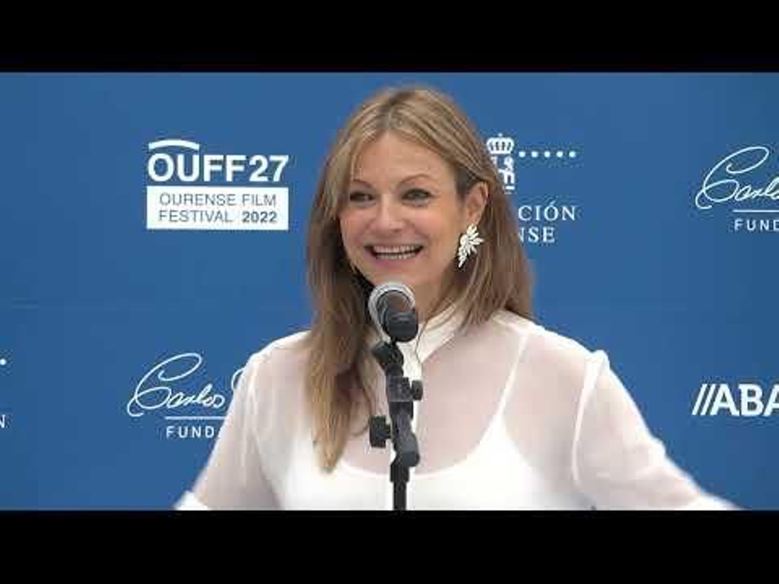 Mela Casal recibe el premio a su trayectoria otorgado por el OUFF