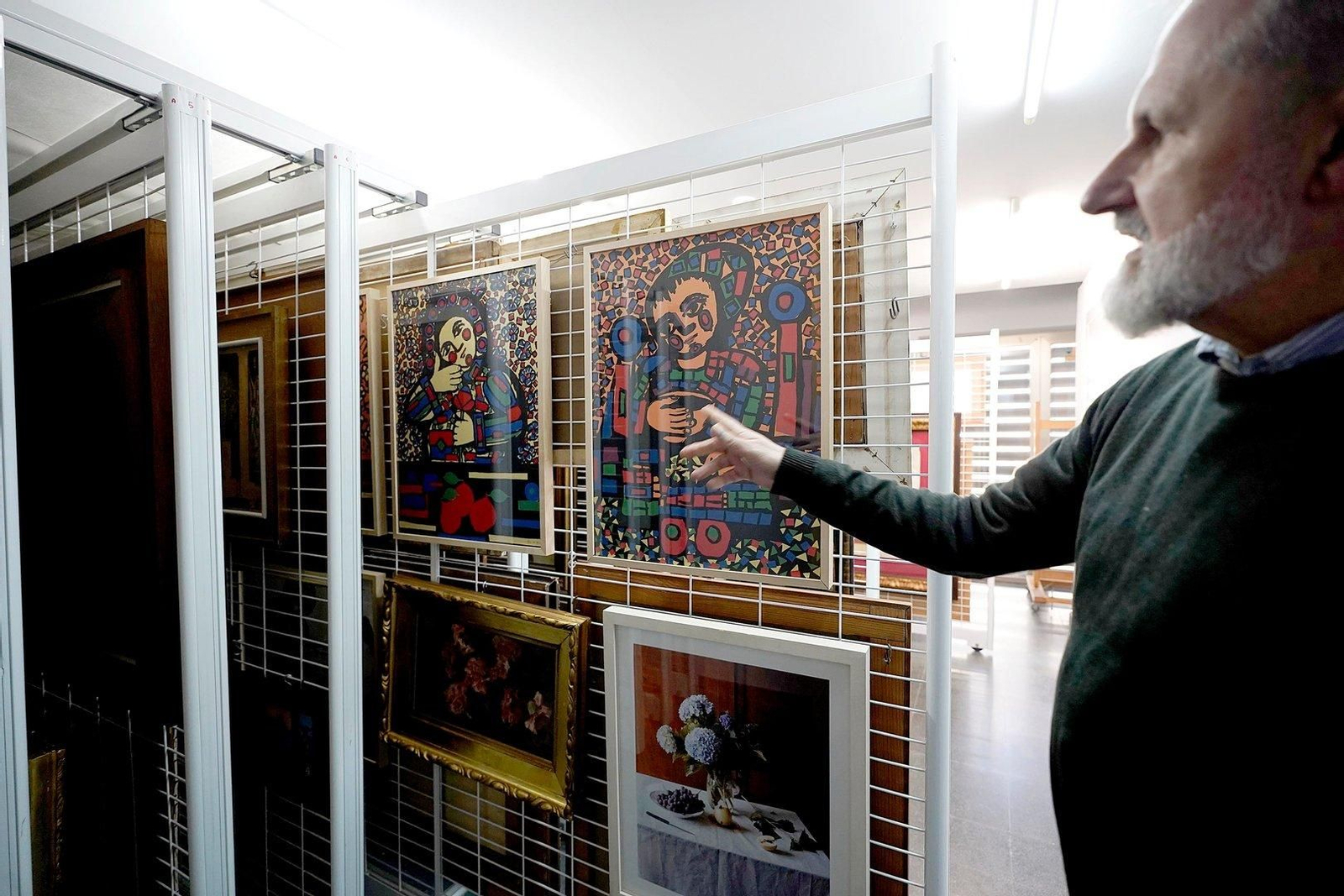 Xosé Ballesta, director del Museo Pazo de Castrelos.