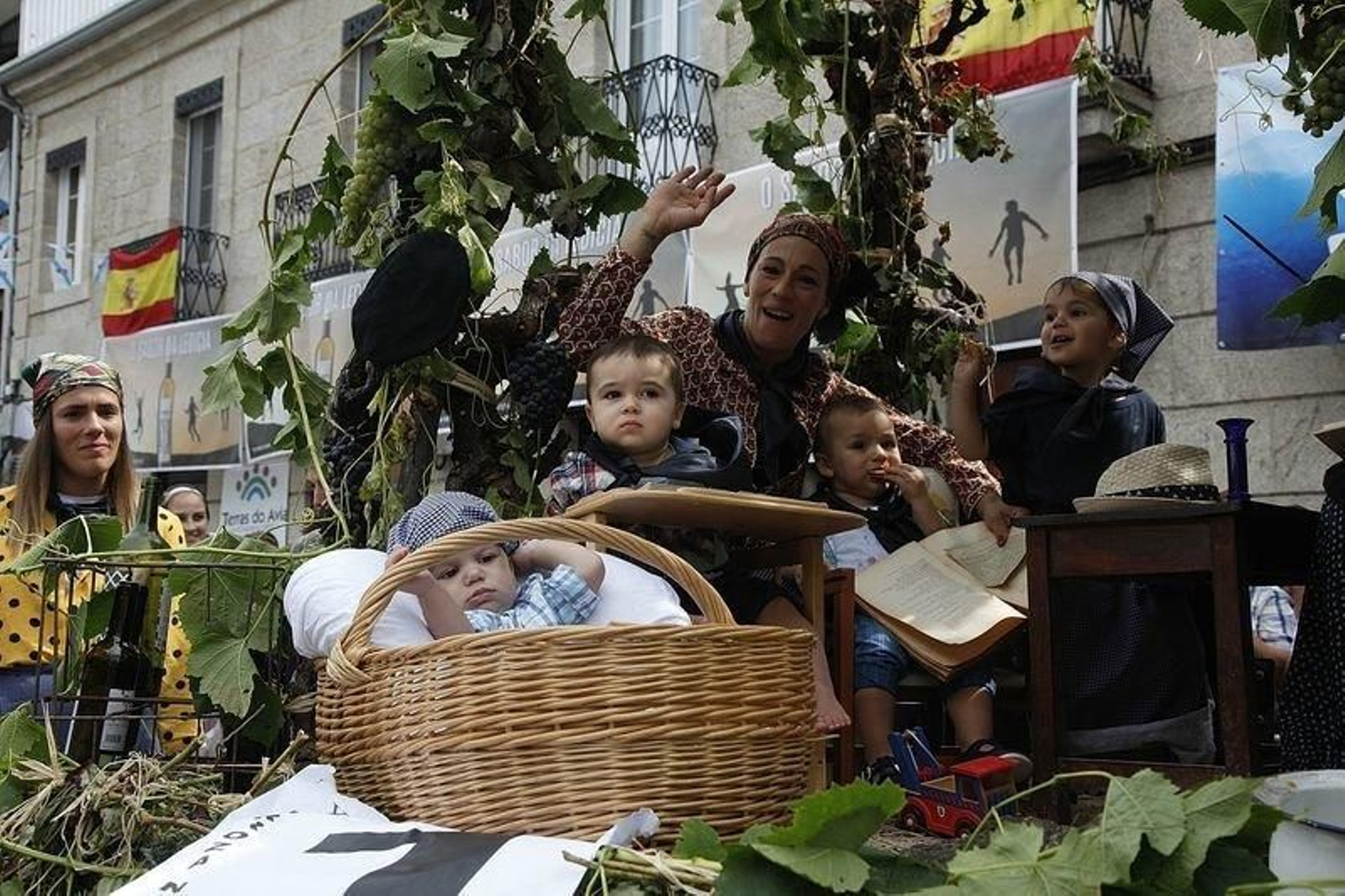 Mariano Rajoy pregonero en la Fiesta de la Vendimia en Leiro