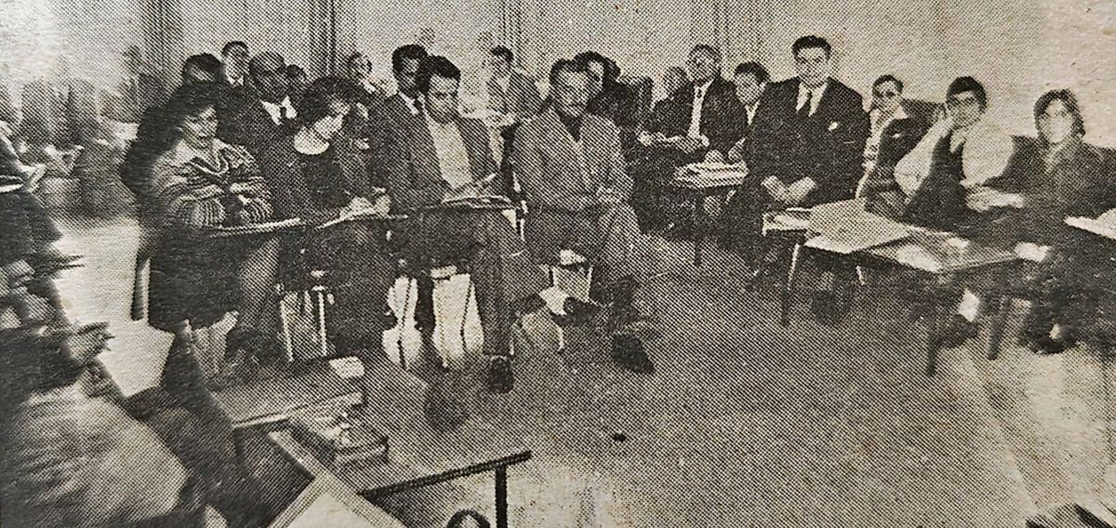 Reunión del Consejo Provincial de Trabajadores.