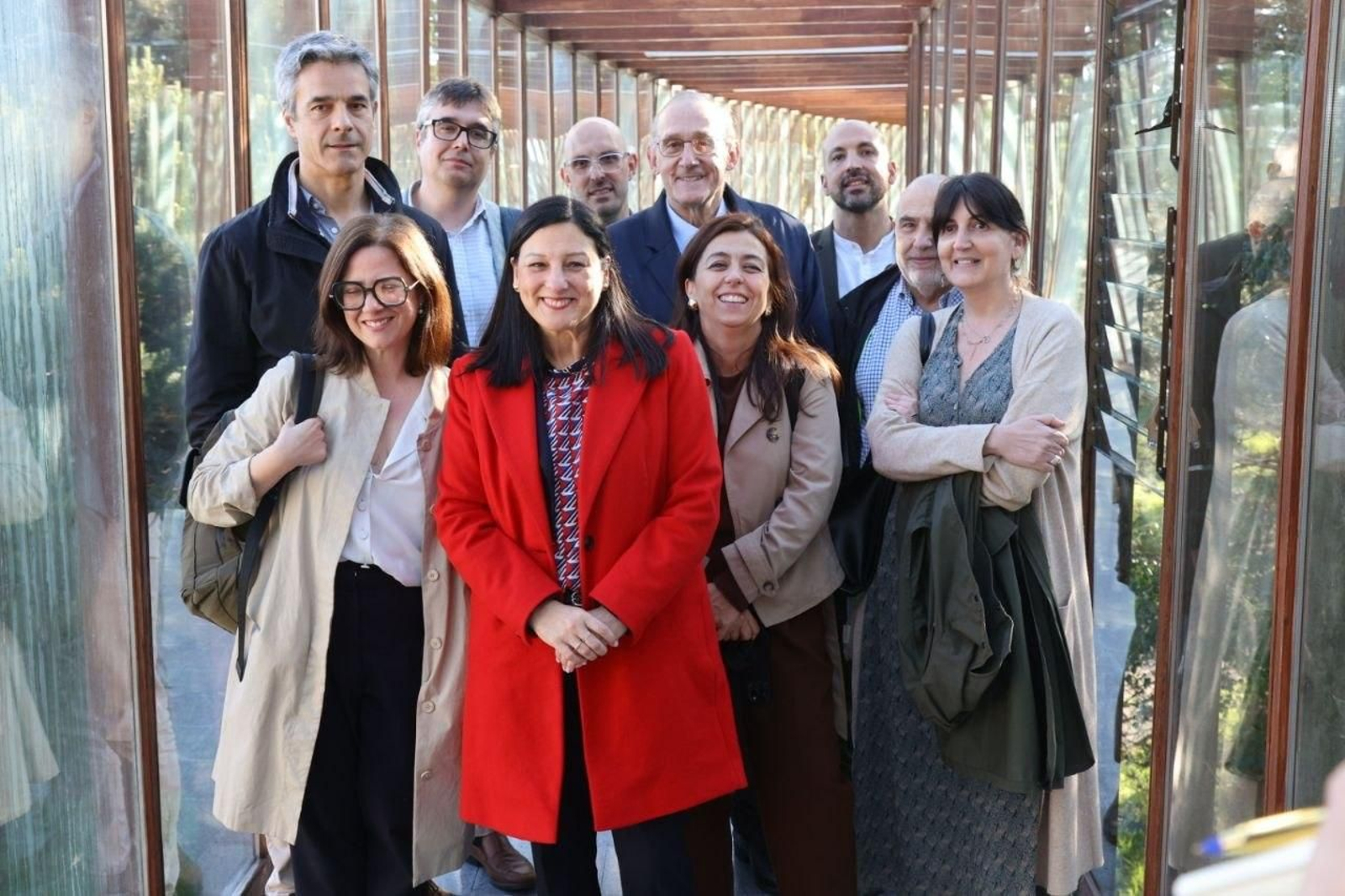 Galería | Carmen García Mateo celebra su victoria en las elecciones de la UVigo