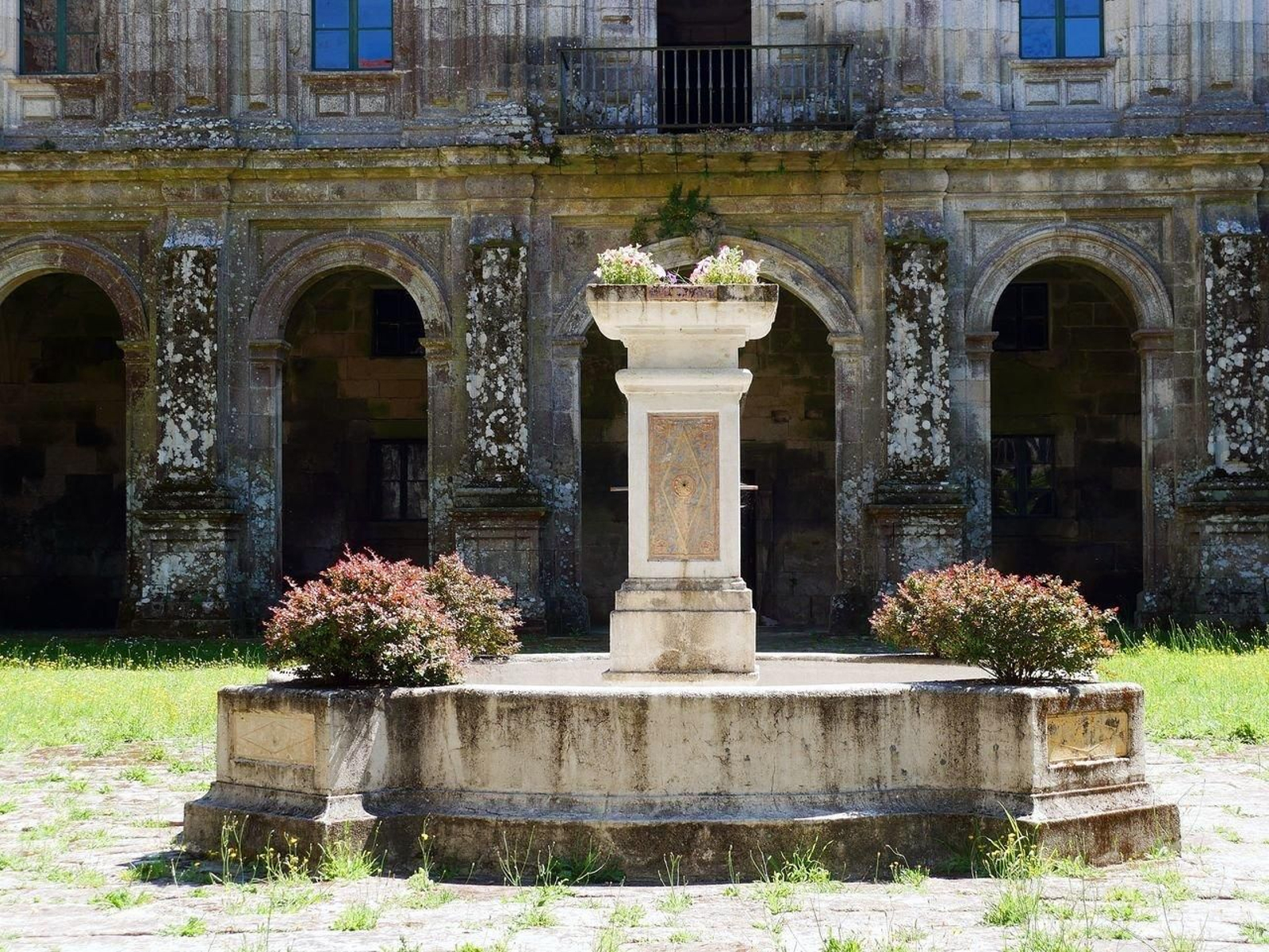 Una de las zonas del Monasterio de Oseira.