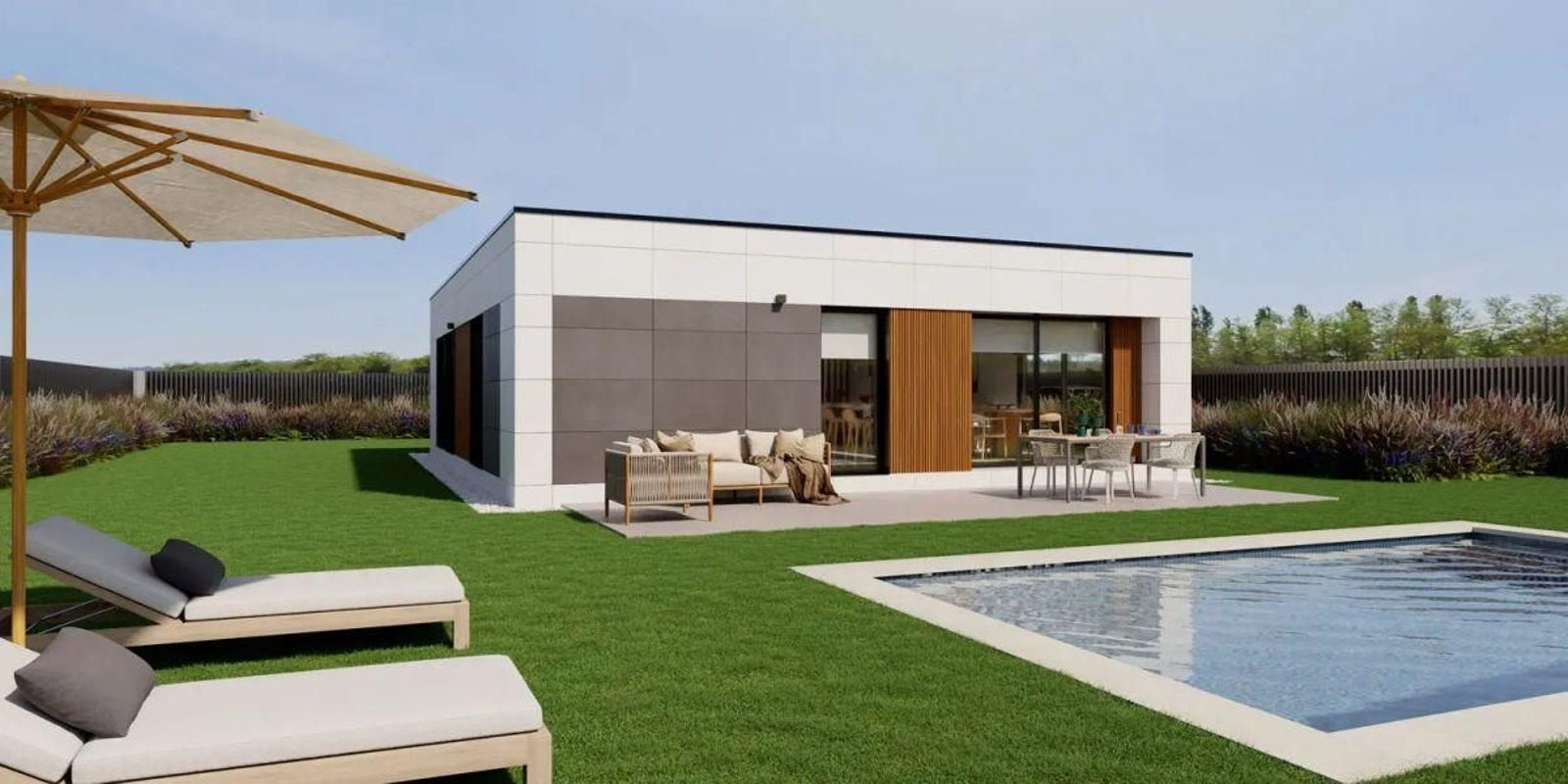 Proyecto de una vivienda modular industrializada en Galicia. //ZERO HOUSING