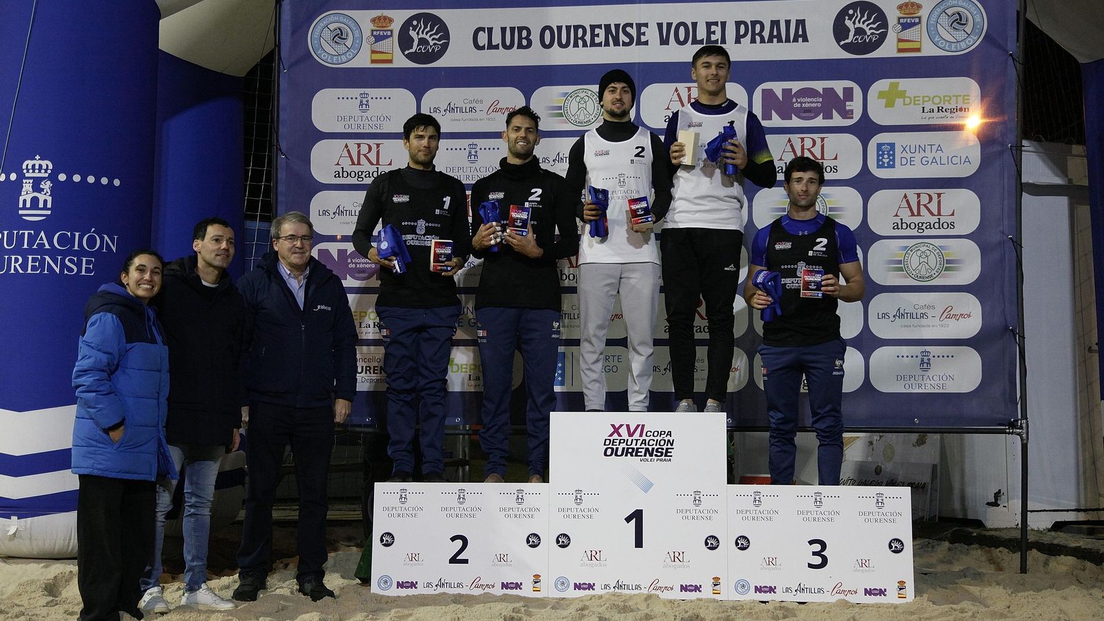 Galería | El voley playa entrega sus reconocimiento a los mejores de la Copa Diputación