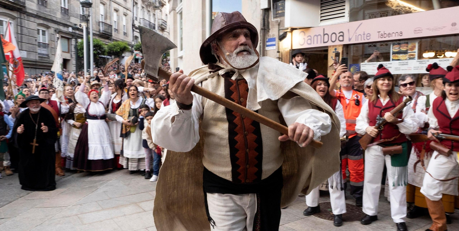 Galería | Vigo revive su heroica Reconquista frente a los franceses