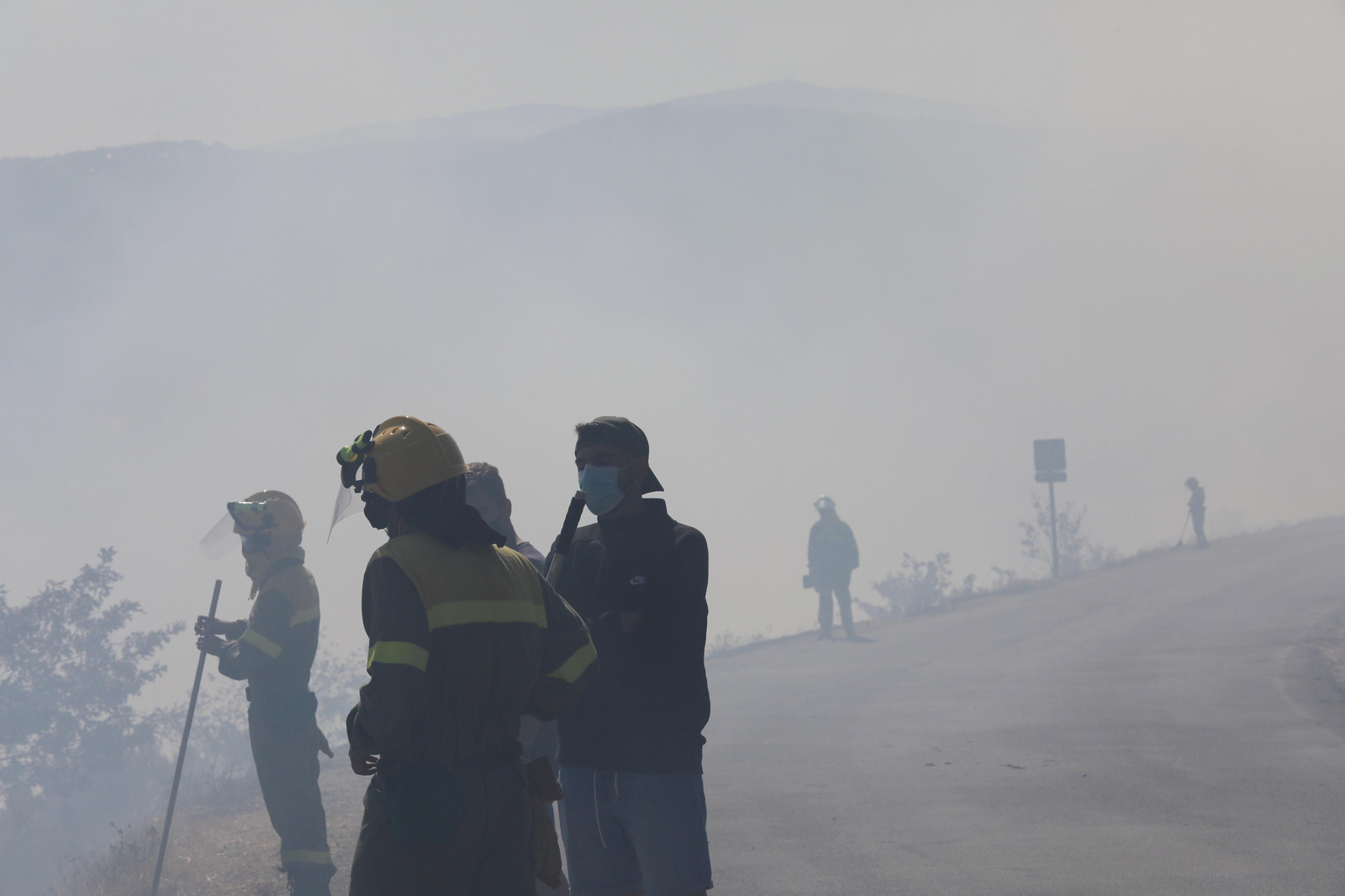 Incendio en Vilar de Barrio