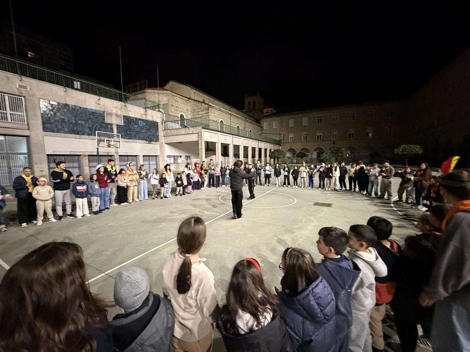 Finalizacion do xogo nocturno descubrindo os valores do xogo