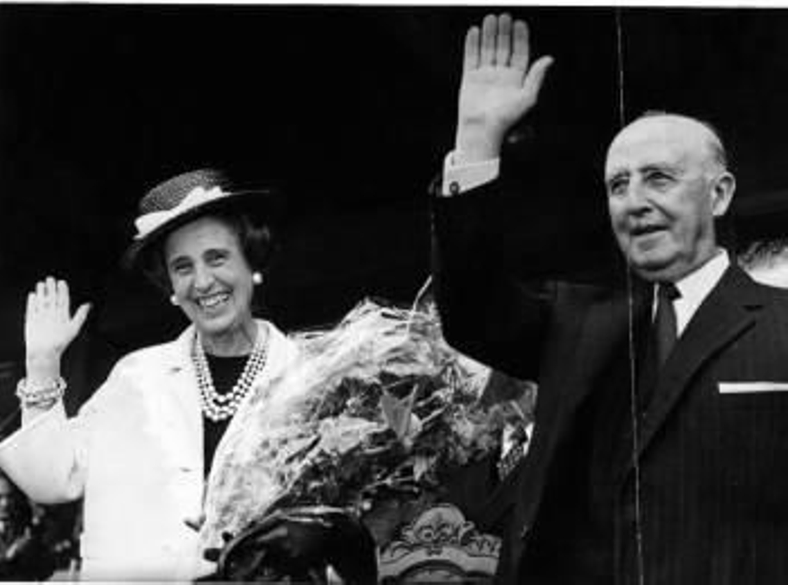 Carmen Polo, en una imagen tomada en 1968. (Foto: ARCHIVO)