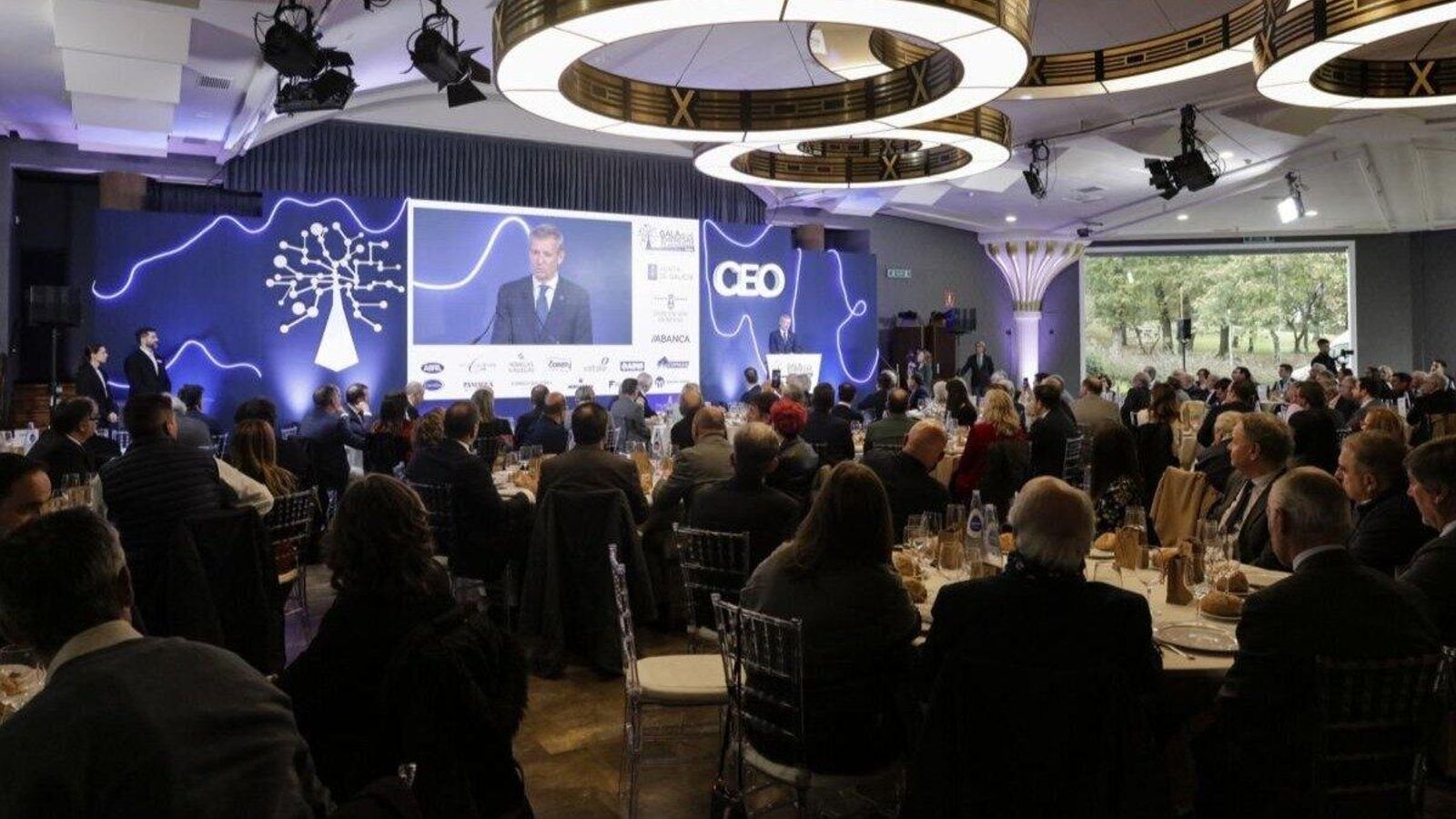 Gala de las Empresas Ourensanas celebrada en el restaurante A Carballeira. | Foto: Iago Cortón y José Paz