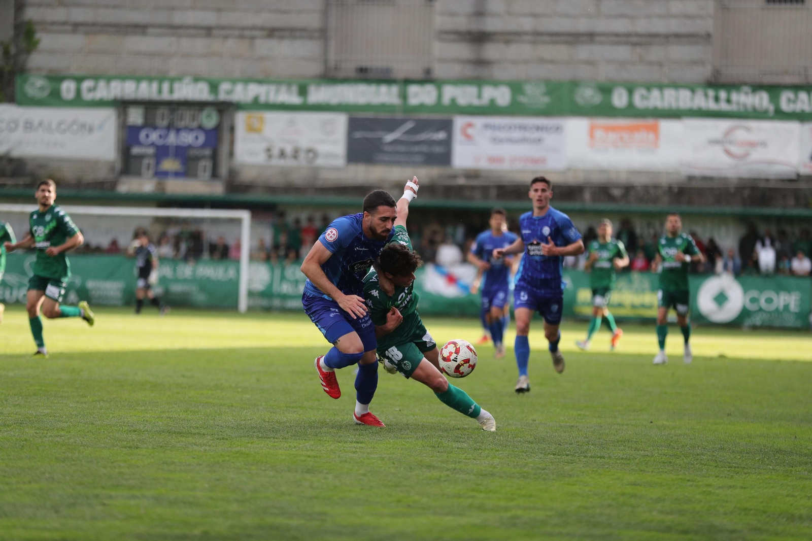 Galería | Empate a uno entre el CD Arenteiro y Ourense CF en el derbi termal