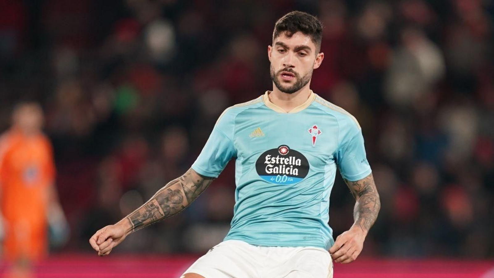 El central celeste Unai Núñez se reencuentra con el Athletic.