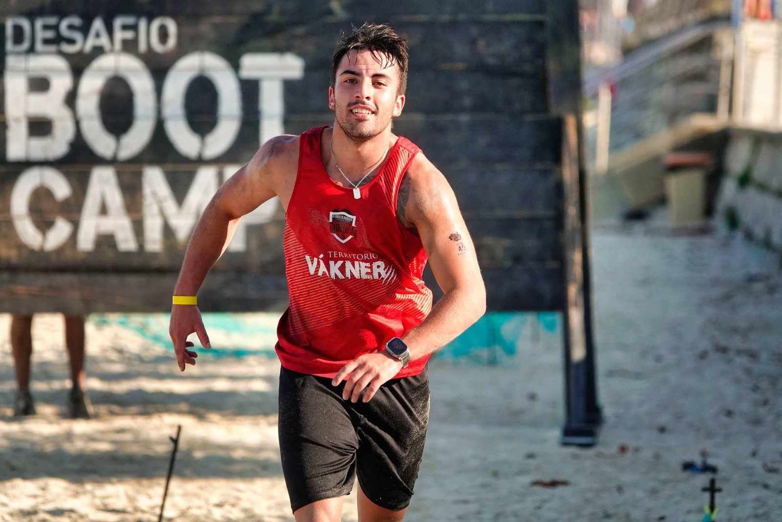 Participantes en el desafío Boot Camp en Samil.