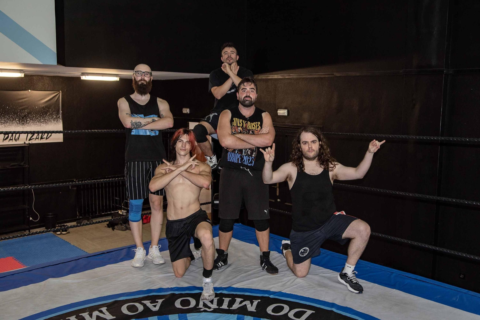 Galería | Así entrenan los luchadores de Atlántica Wrestling
