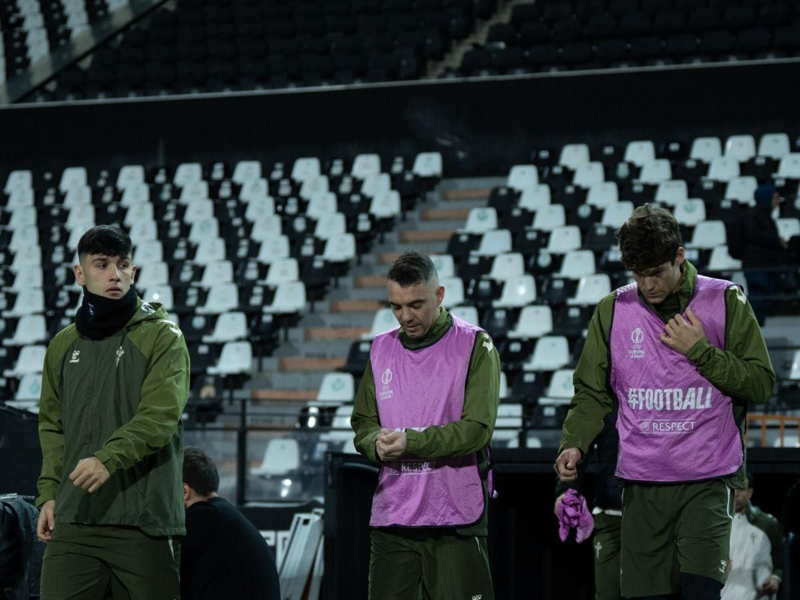 Iago Aspas apunta a titular hoxe no partido ante o PAOK que se xoga en Salónica.