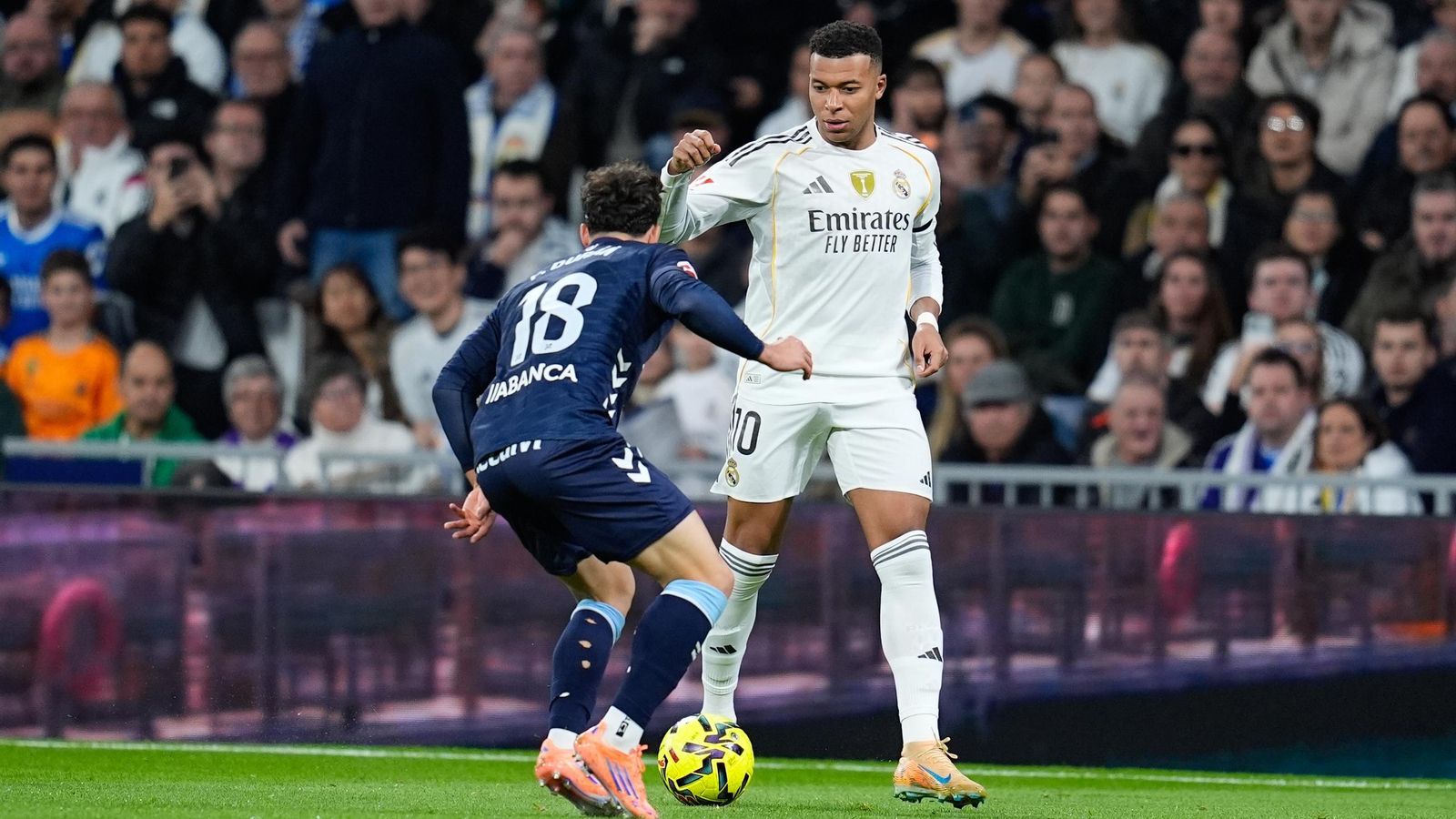 Galería | El Celta regresa al Santiago Bernabéu