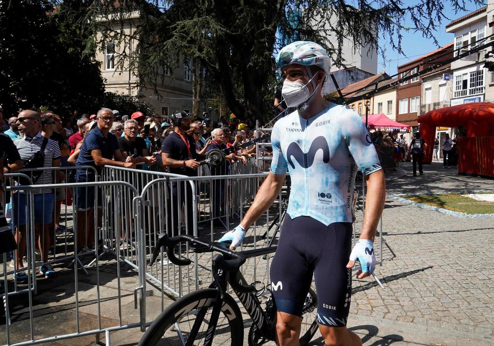 Participante en la décima etapa de La Vuelta a España.