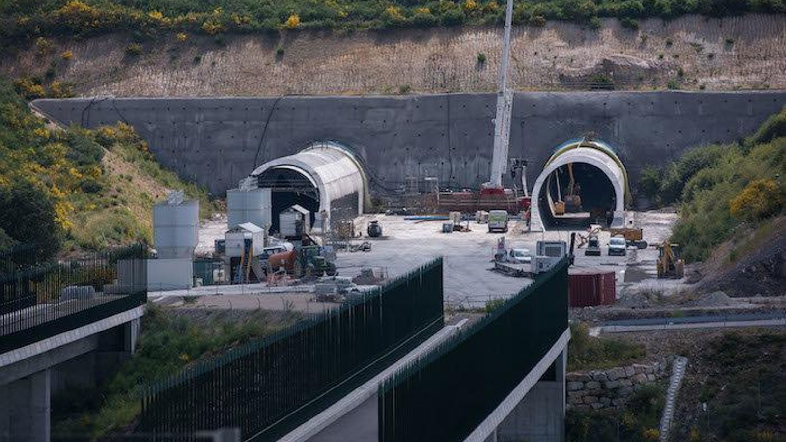 A MEZQUITA (ESTACIÓN DE VILAVELLA). 28/06/2018. OURENSE. Imágenes para especial de la línea de alta velocidad. FOTO: ÓSCAR PINAL.