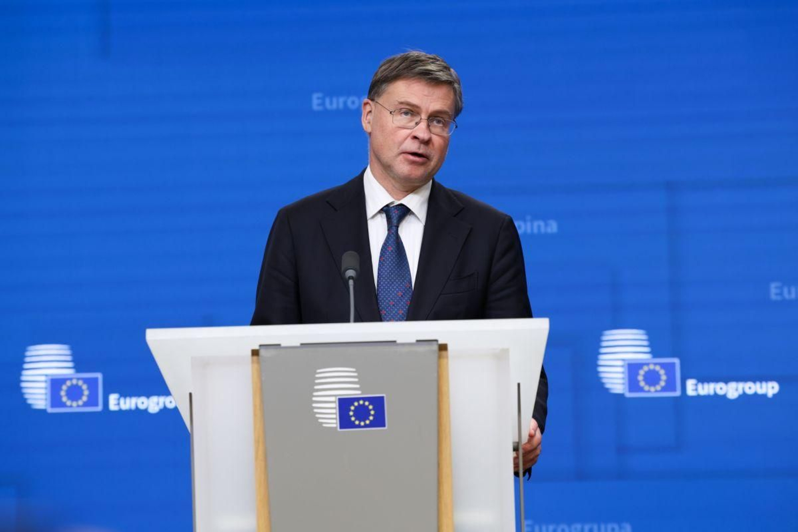 El comisario europeo de Economía y Productividad, Valdis Dombrovskis.