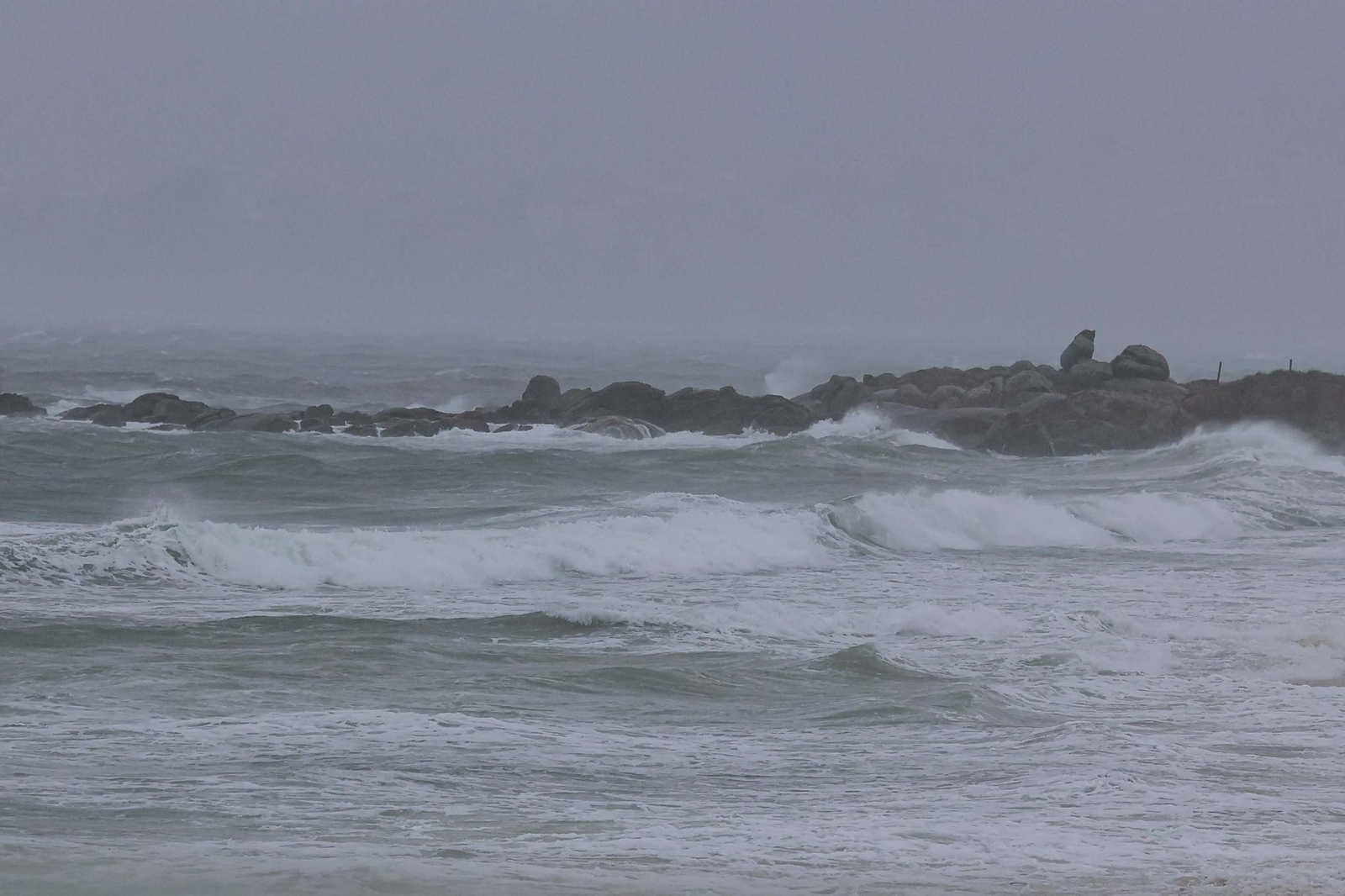 GALERÍA | Los estragos de la borrasca Herminia en Vigo
