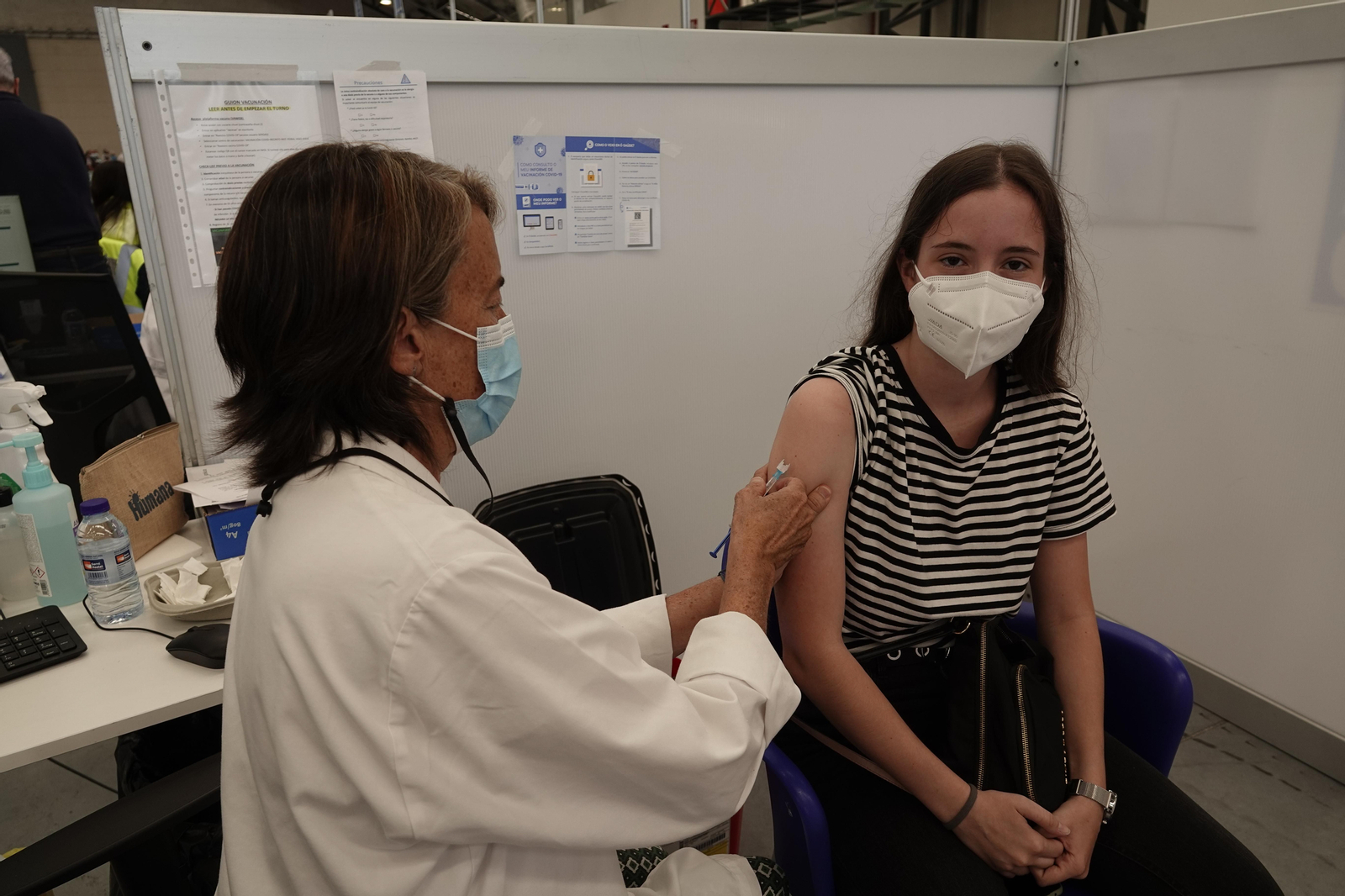 Esta semana el Sergas ha citado a 28.327 personas en el Ifevi.