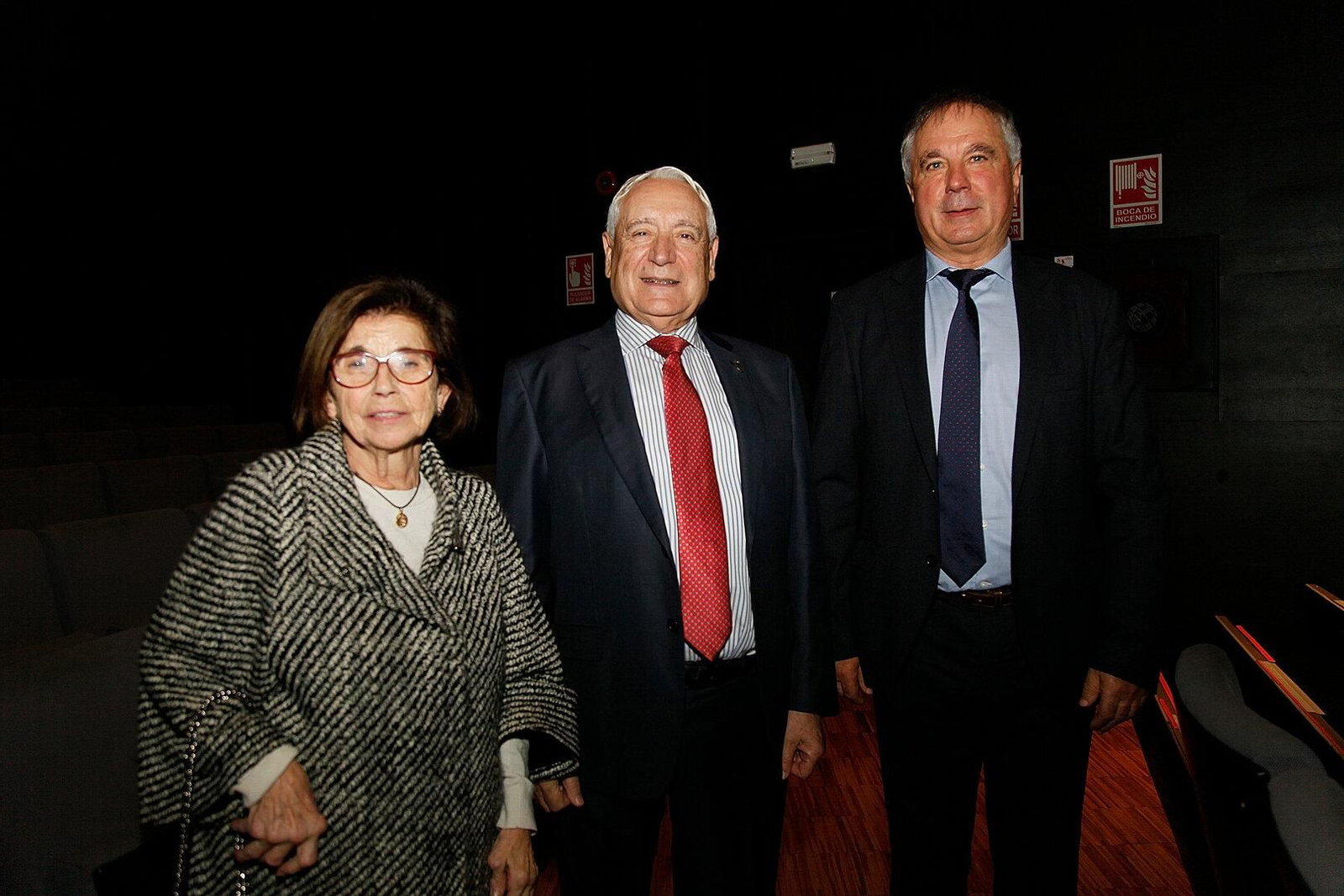 Mercedes, Paco y Manuel.