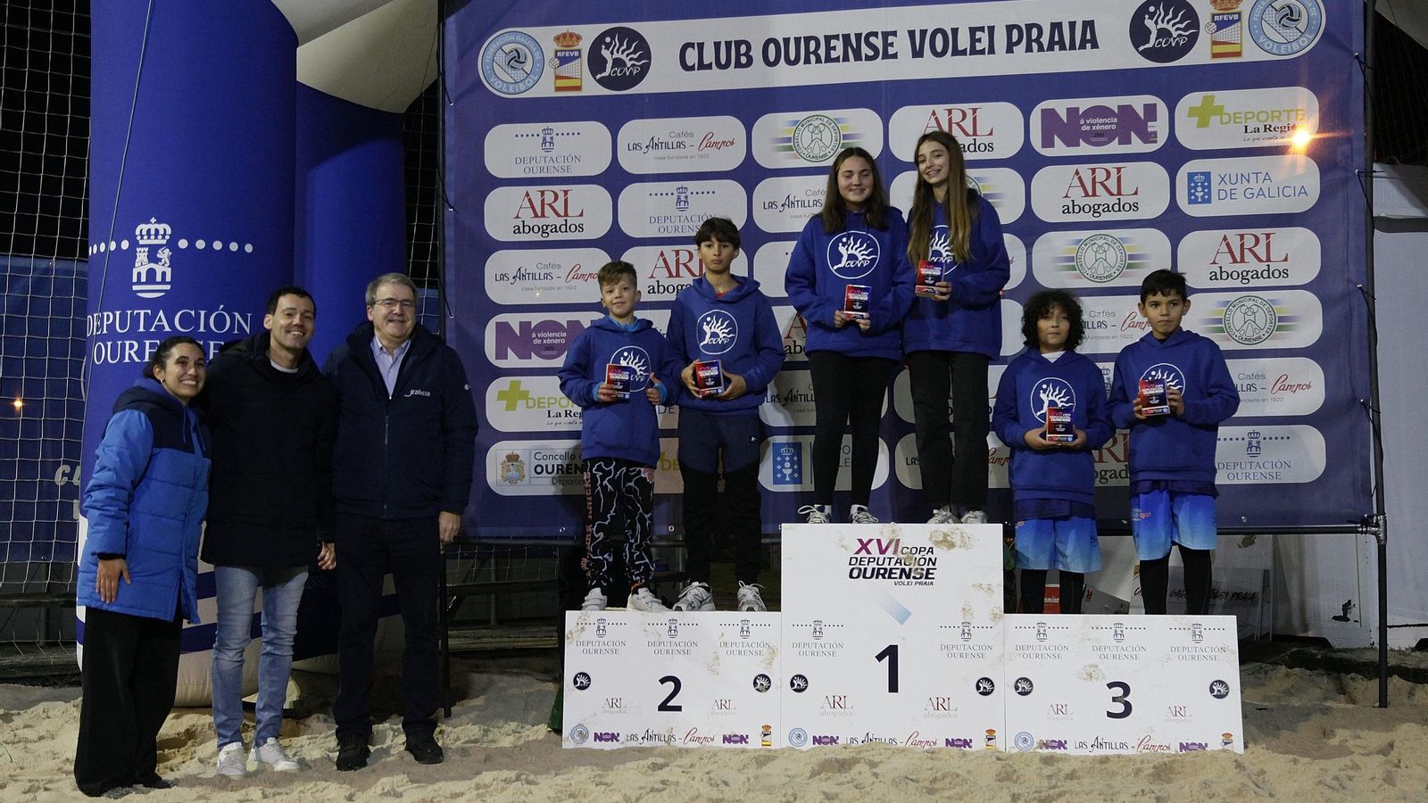 Galería | El voley playa entrega sus reconocimiento a los mejores de la Copa Diputación