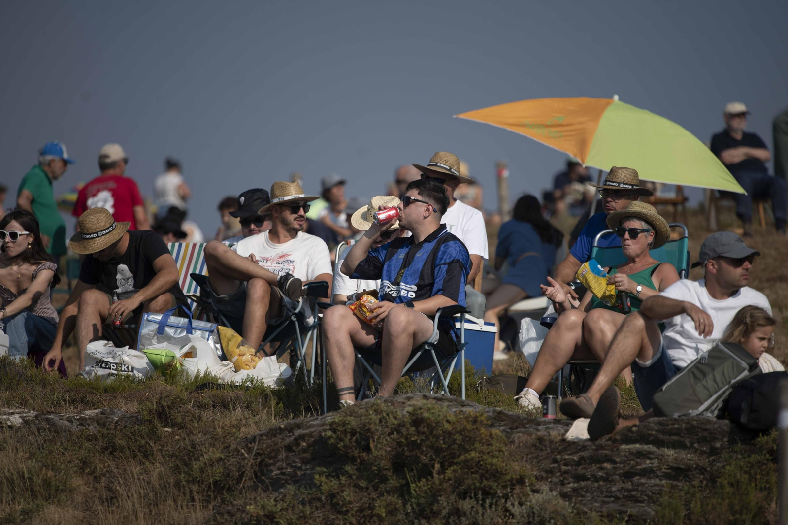 Galería | El observatorio de Trevinca, en A Veiga, vive una jornada histórica de eclipse