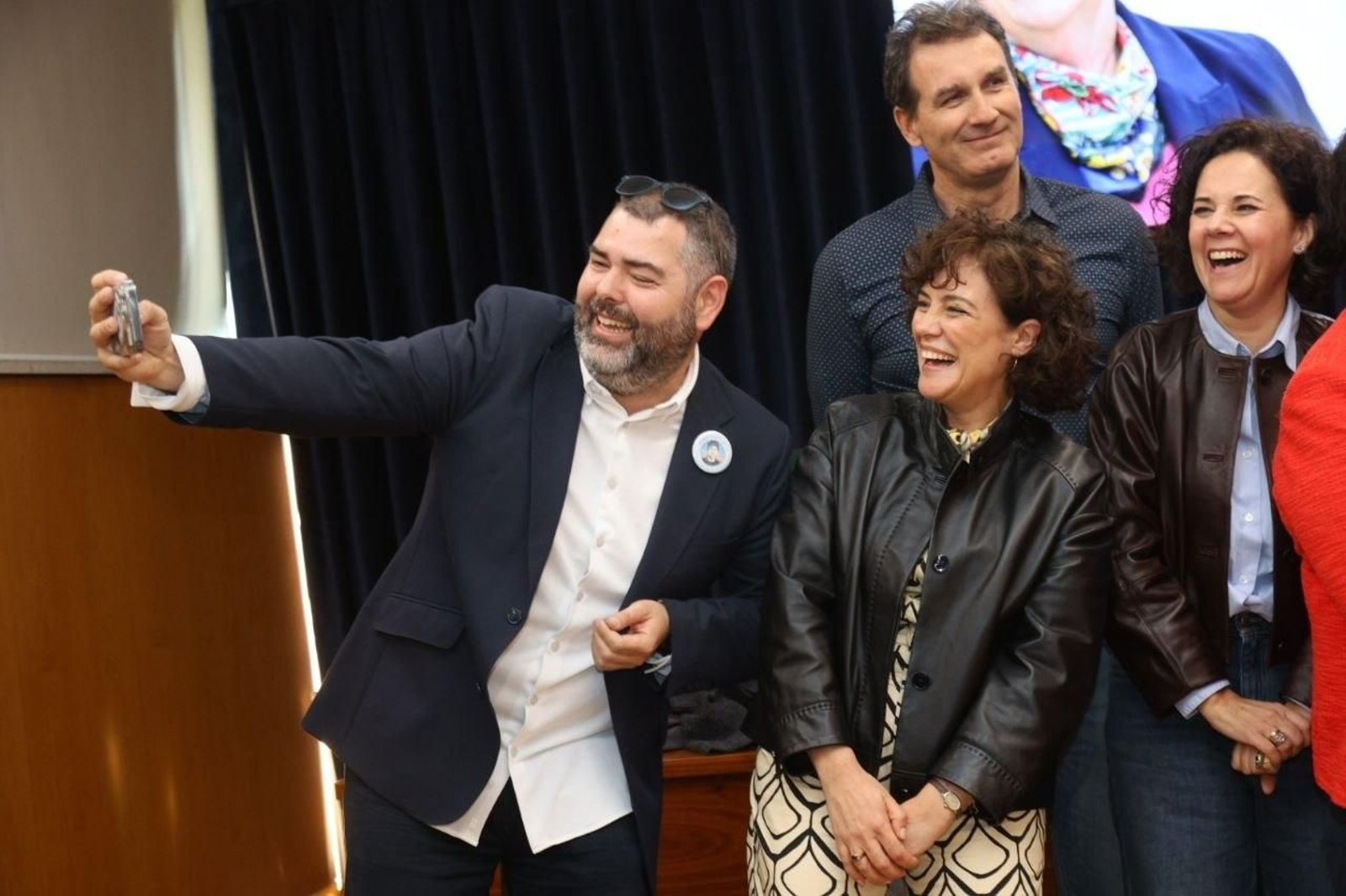 Galería | Carmen García Mateo celebra su victoria en las elecciones de la UVigo