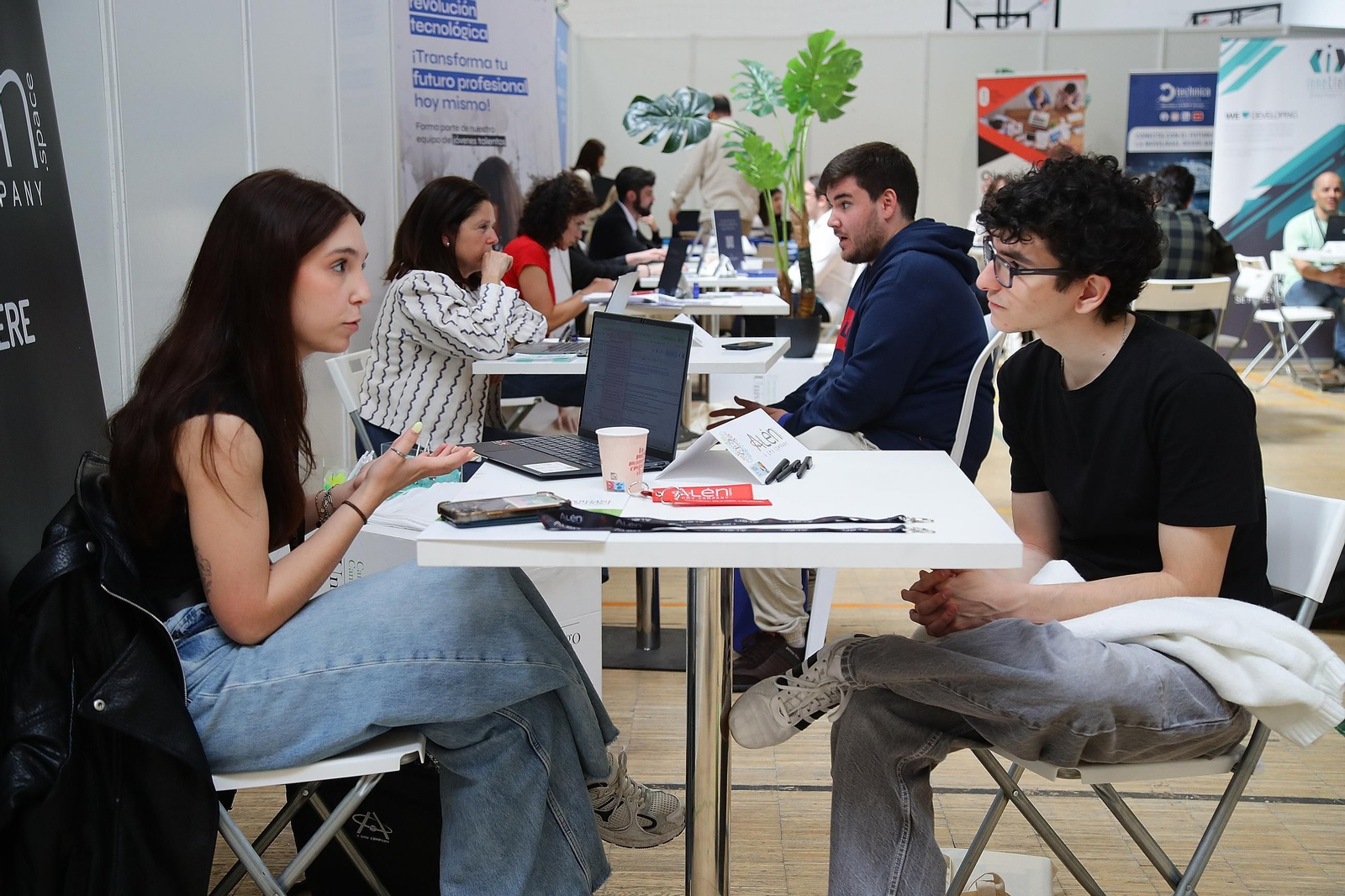 Los alumnos de Ingeniería Informática tuvieron entrevistas con diversas empresas del sector.