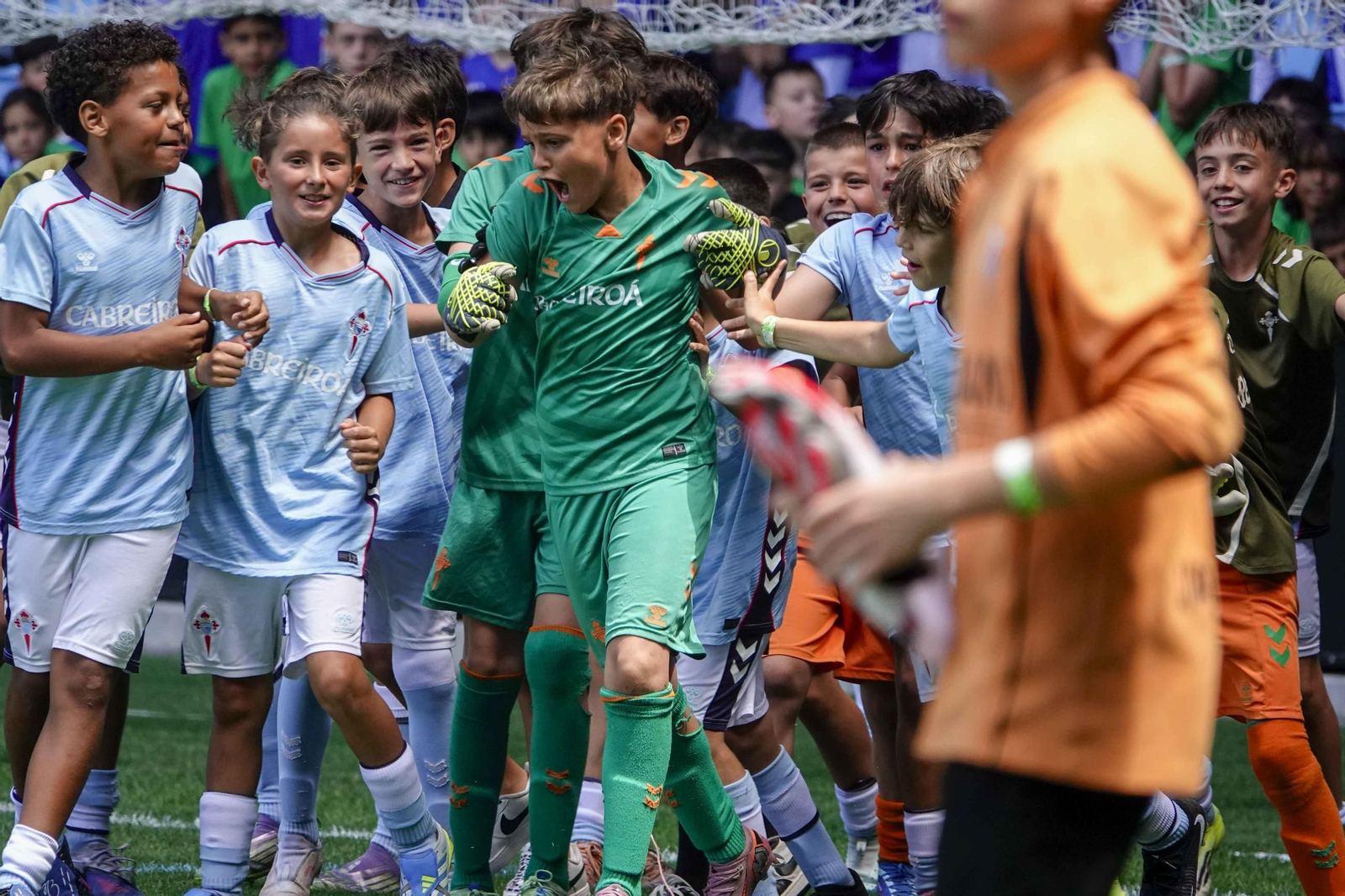 Galería | Balaídos despide la Vigo Cup con el acto de clausura y entrega de medallas