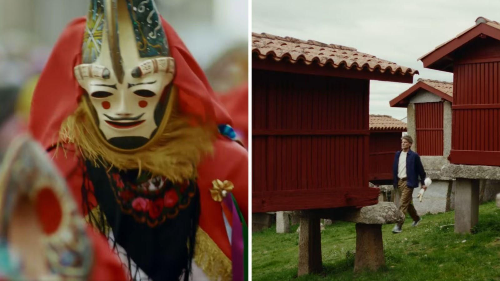 Fragmentos del vídeo que destacan la provincia de Ourense.