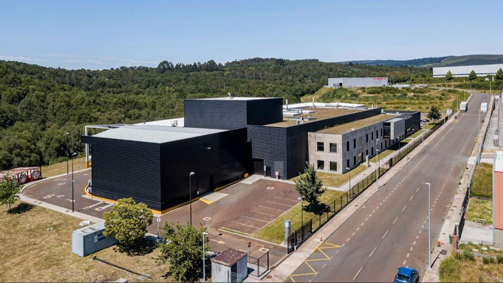 Imagen de archivo de la fábrica de productos químicos ABCR Labs en Forcarei, Pontevedra.