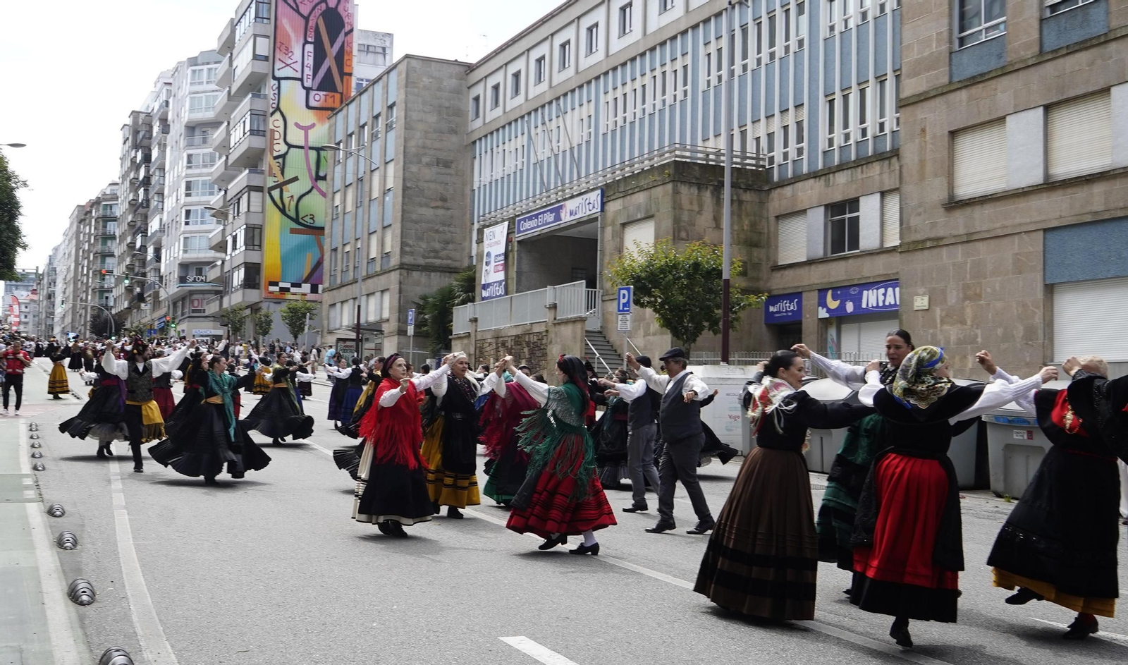 Galería | Vigo celebra el Día de la Muiñeira a lo grande