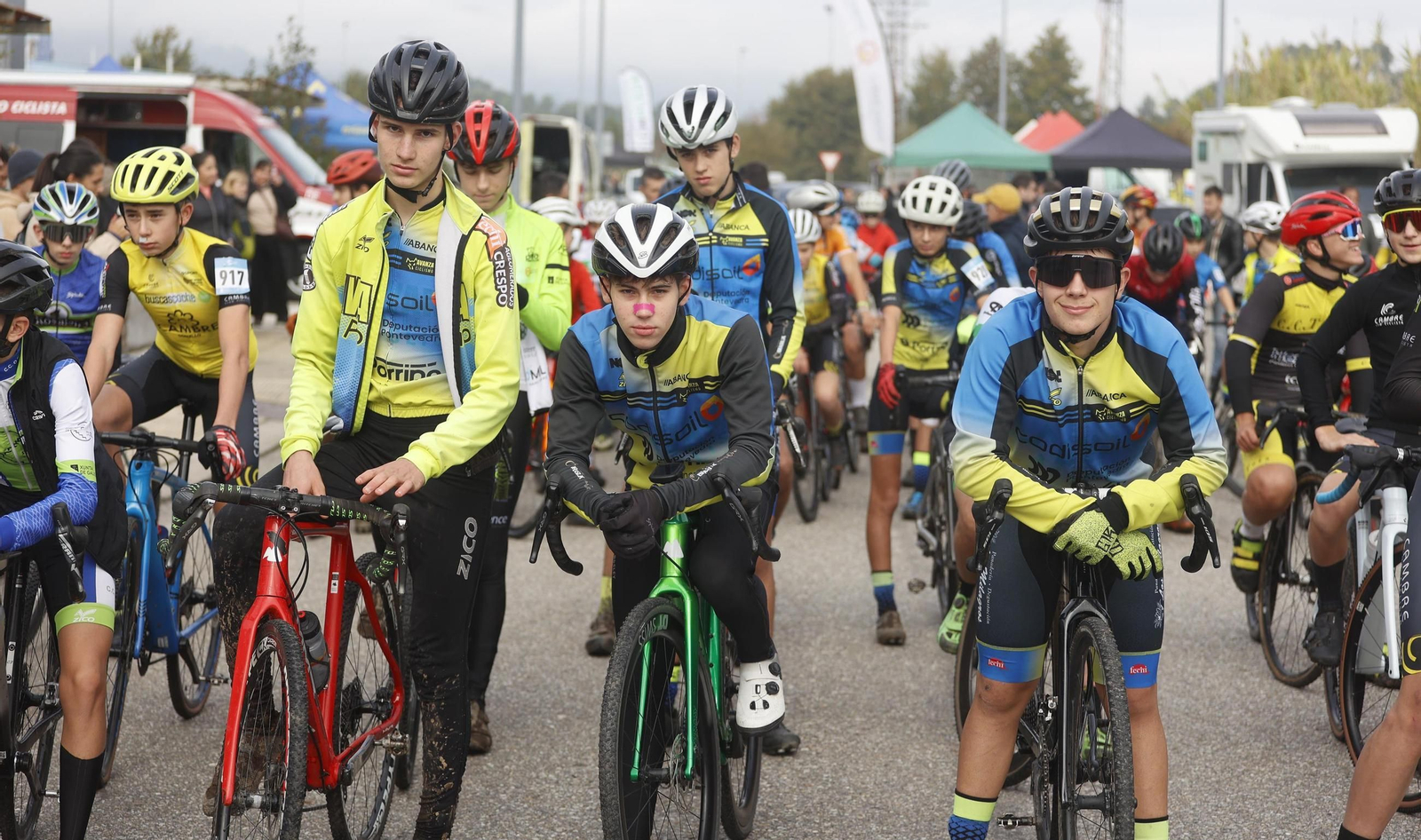Galería | El ciclocross toma Porriño con una prueba puntuable de la Copa Galicia