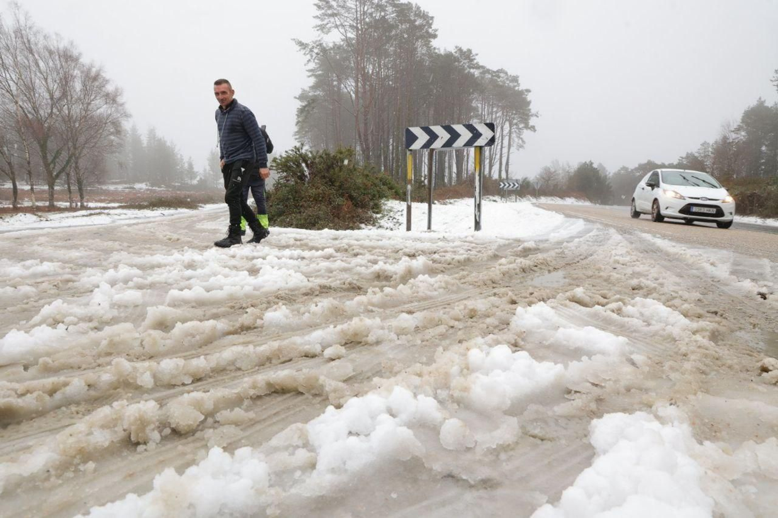 Galería | Los estragos de la borrasca Ingrid en Vigo y su área