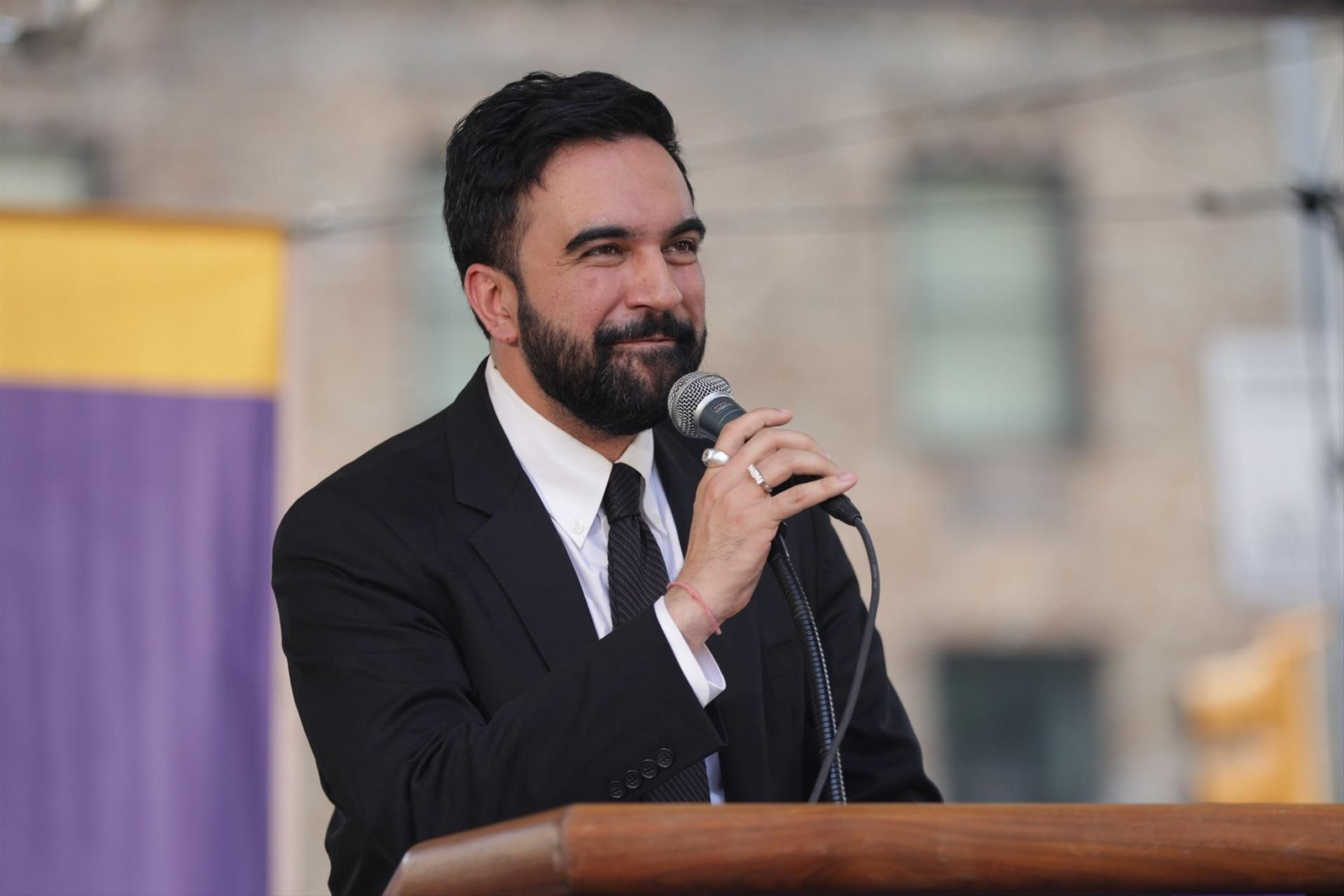 El alcalde de Nueva York, Zorhan Mandani