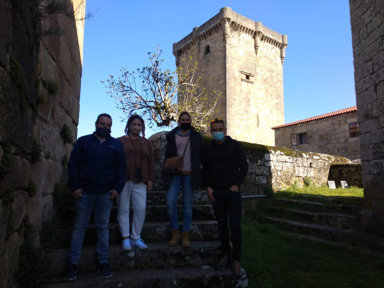 Grupos de turistas en las visitas guiadas
