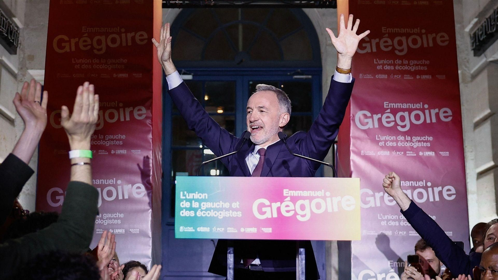 El socialista Emmanuel Gregoire se impuso en París.